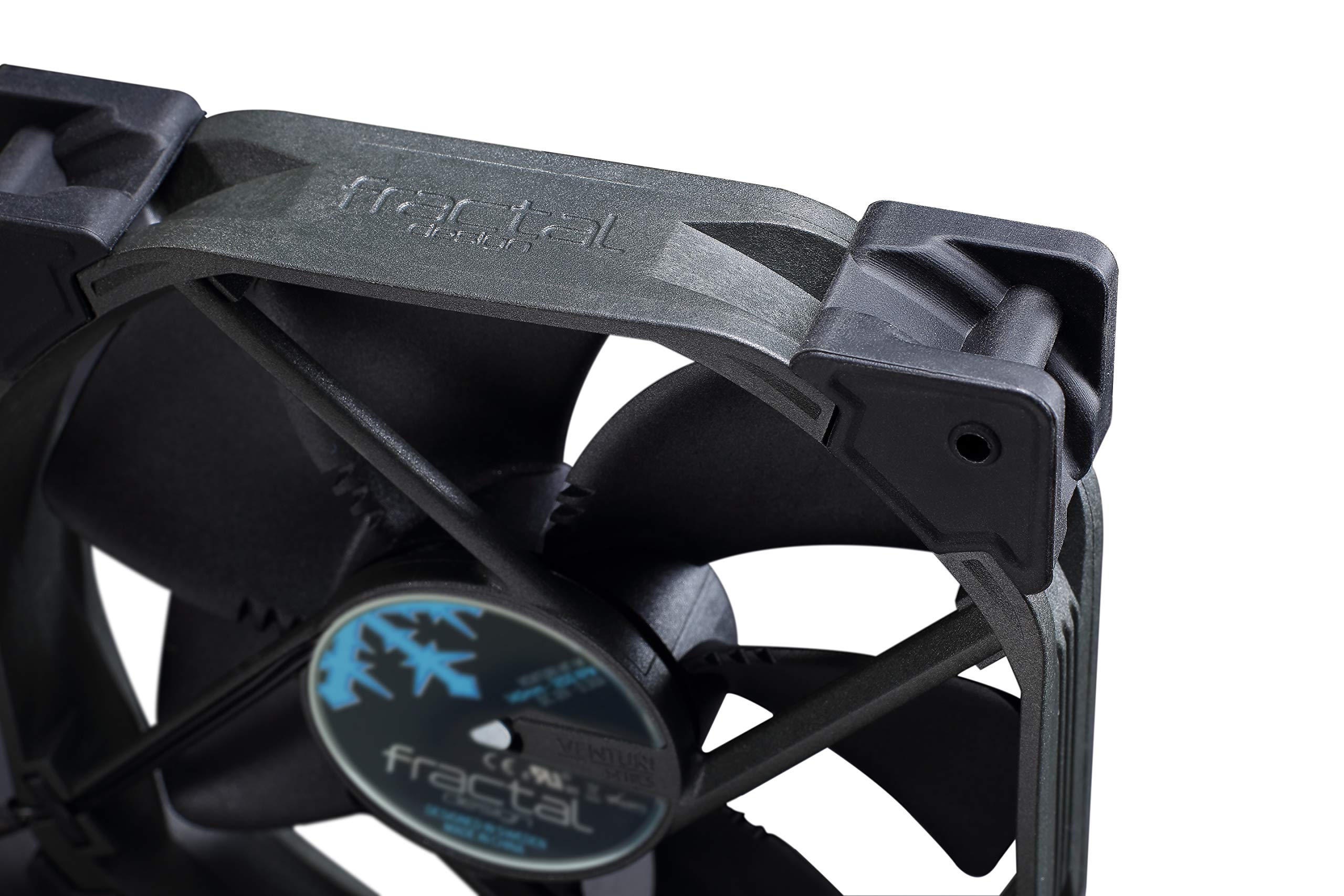 Fractal Design Venturi HP-12 PWM High Performance 120mm PC Case Fan - Quiet Cooling for Gaming PCs, Workstations & Home Theater Setups