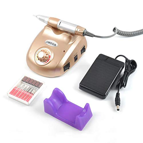 Professional Electric Nail Drill Kit - 30000 RPM Manicure Pedicure Tool for Acrylic & Gel Nails at Home Salon