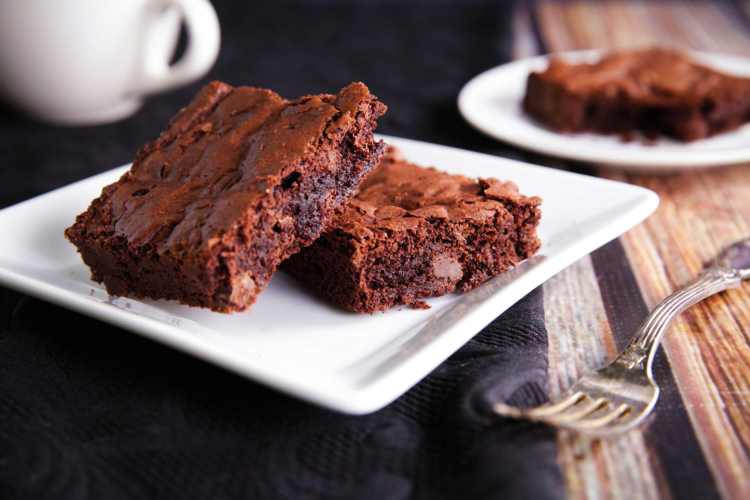 Christie Cookie Co Plain Fudge Brownie with Chocolate Chip - 5 Pound Bulk Pack (4 per Case) | Perfect for Parties, Gifts & Office Snacks