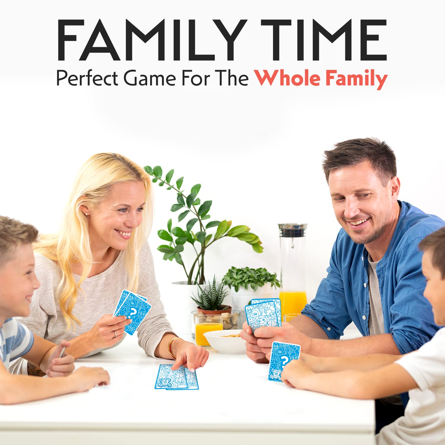 Cards Vs Reality Party Game for Kids & Families - Fun Fill-in-The-Blank Activity for Game Nights | Perfect Gift for Ages 6+