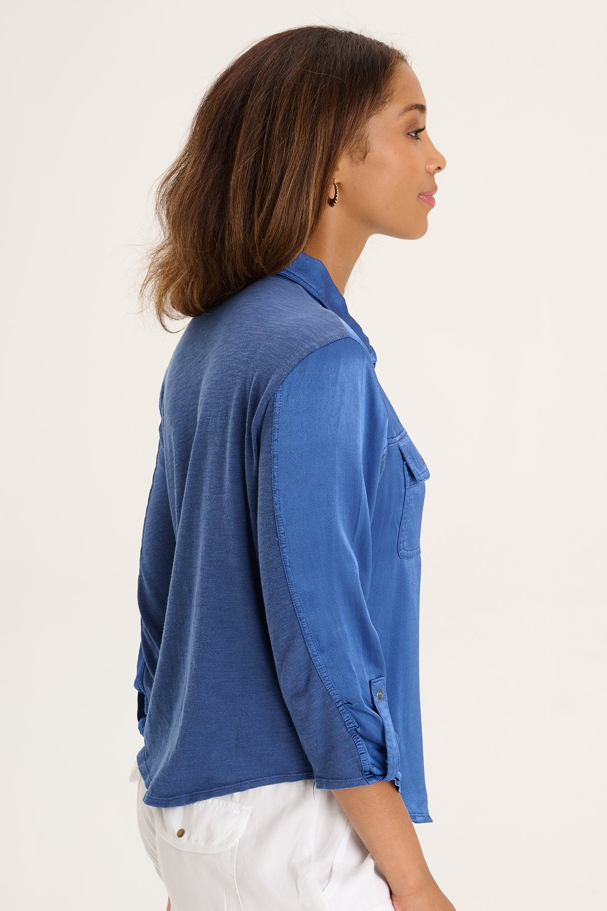 Sedgwick Snap Up - Stylish and Comfortable Women's Casual Shirt for Everyday Wear | Perfect for Work, Outings, and Relaxing at Home
