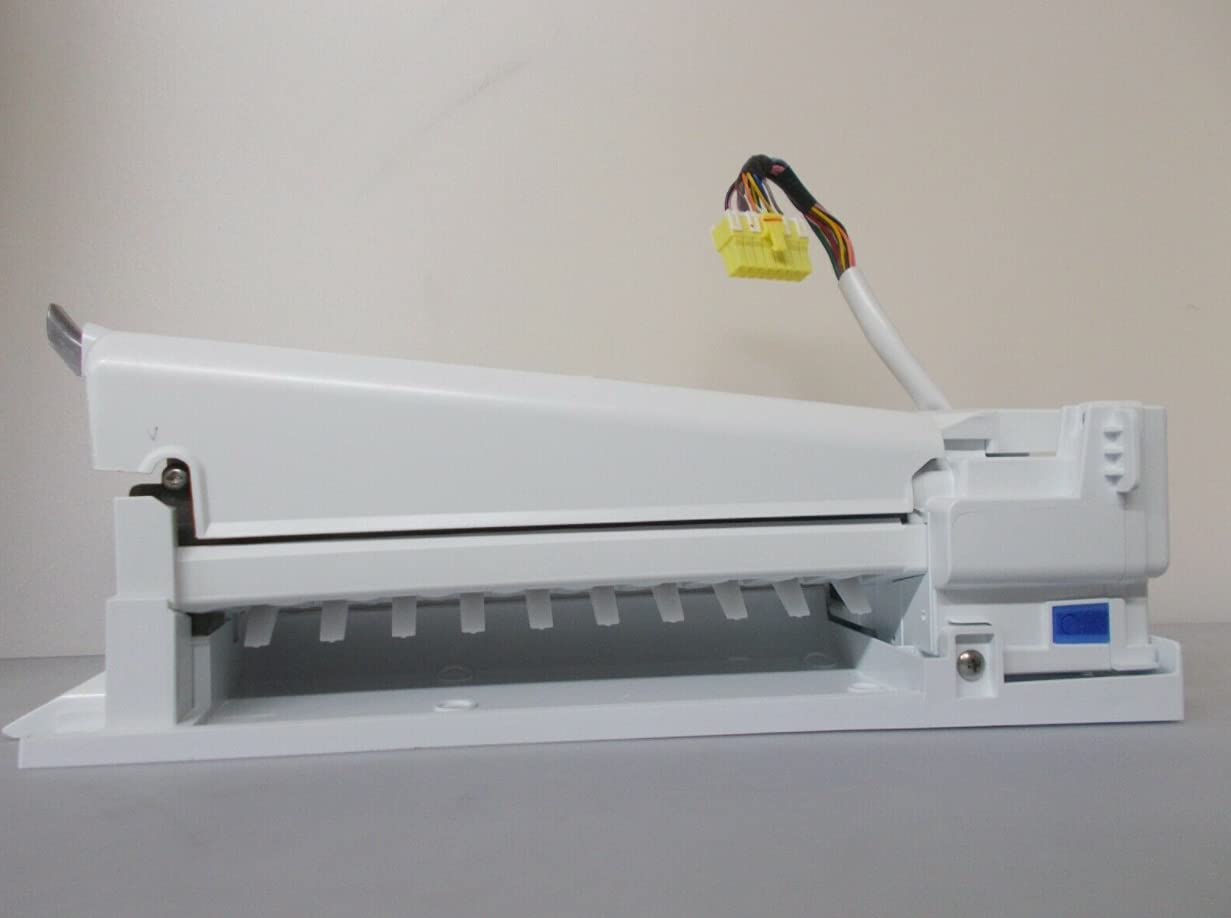 Samsung Refrigerator Ice Maker Replacement - Compatible with RF28HDEDBSR/AA, RF28HDEDPBC/AA, RF28HDEDPWW/AA, RF28HDEDTSR/AA, RF28HFEDBBC, RF28HFEDBBC/AA, RF28HFEDBSG/AA, RF28HFEDBSR, RF28HFEDBSR/AA, RF28HFEDBSR/AA-0001 Models - Perfect for Home Kitchen, Office, and Commercial Use