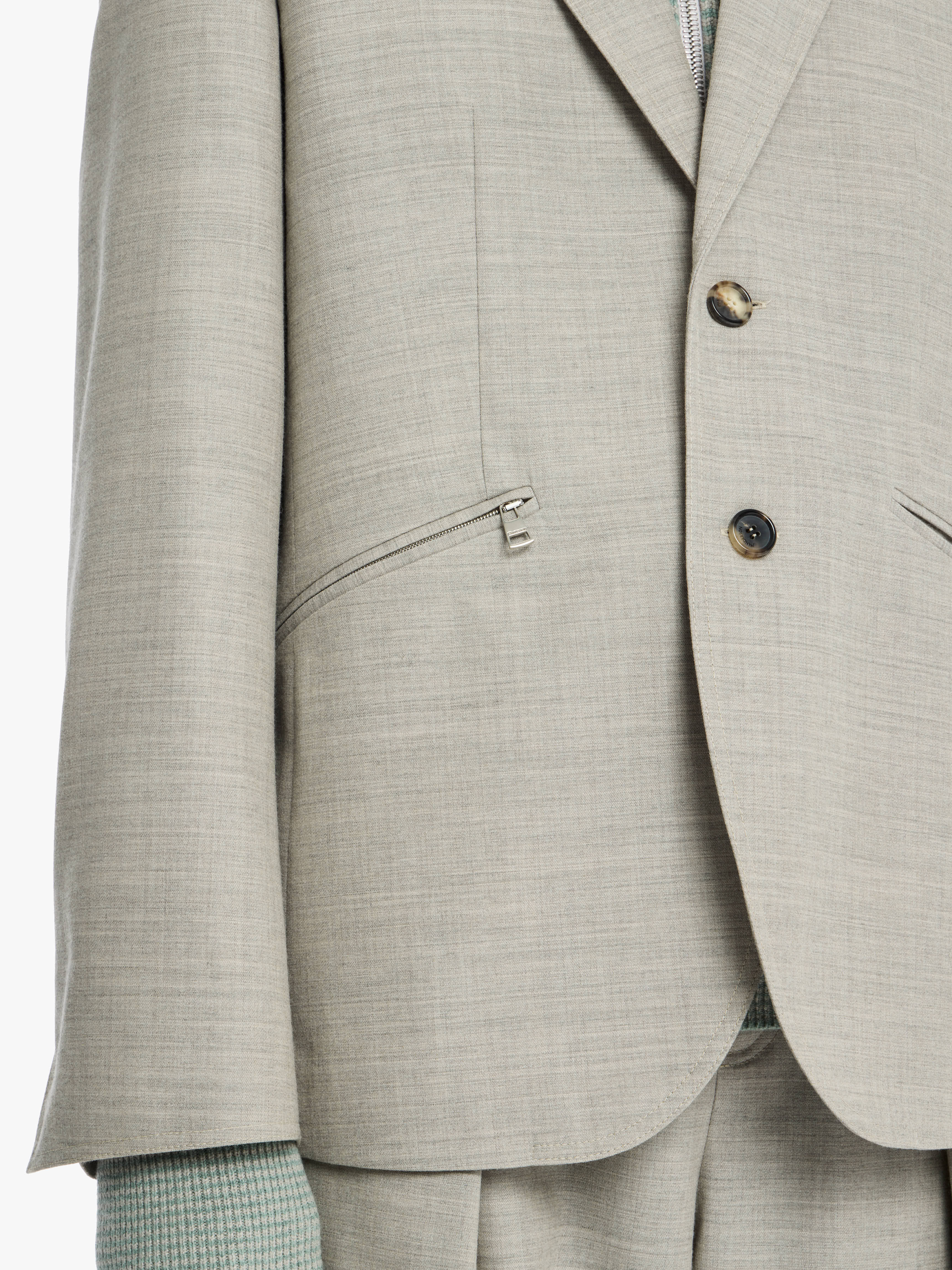 Tailored Blazer for Women - Clay Melange Slim Fit Blazer Jacket - Perfect for Office, Business Meetings & Formal Events