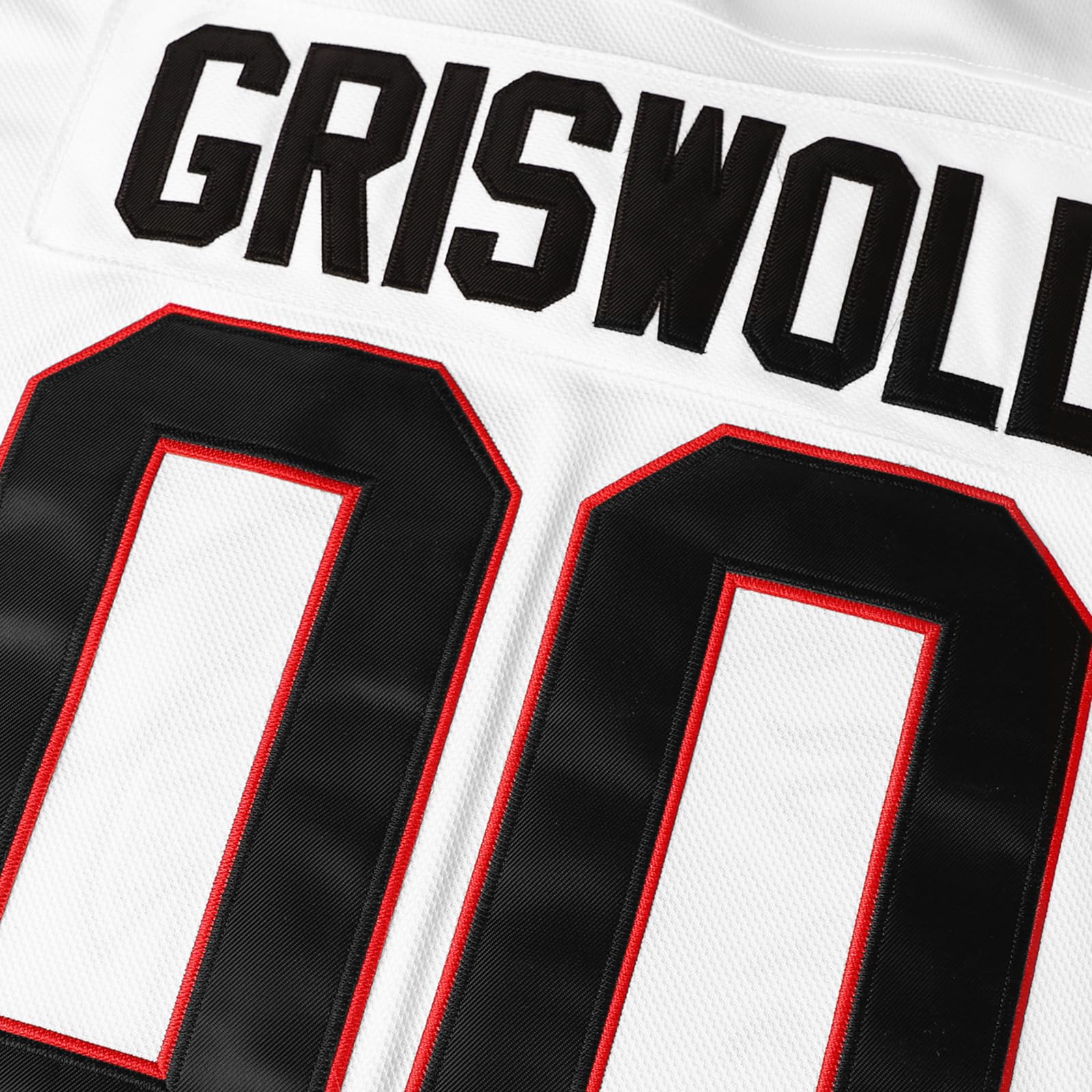 Griswold #00 Stitched Hockey Jerseys for Men - Custom Letters & Numbers, Sizes S to 3XL - Perfect for Games, Gifts & Fan Apparel
