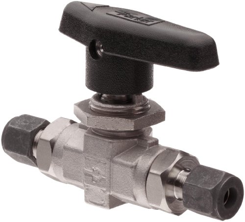 Parker B Series 316 Stainless Steel Ball Valve - 1/8