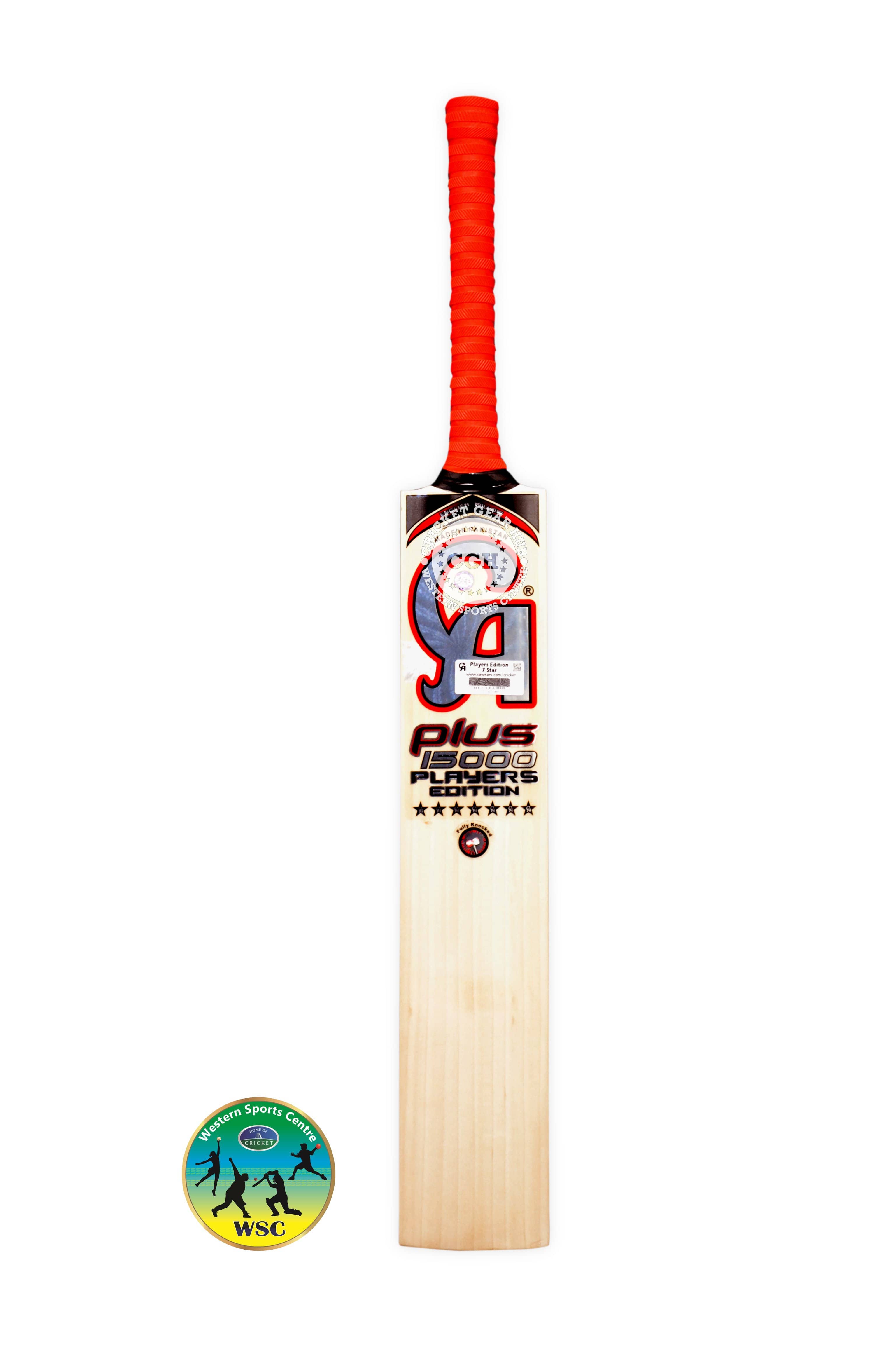 CA Plus 15000 7 Star PLAYERS EDITION Cricket Bat - Premium English Willow Cricket Bat for Professional Players | Perfect for Tournament Matches & Practice Sessions
