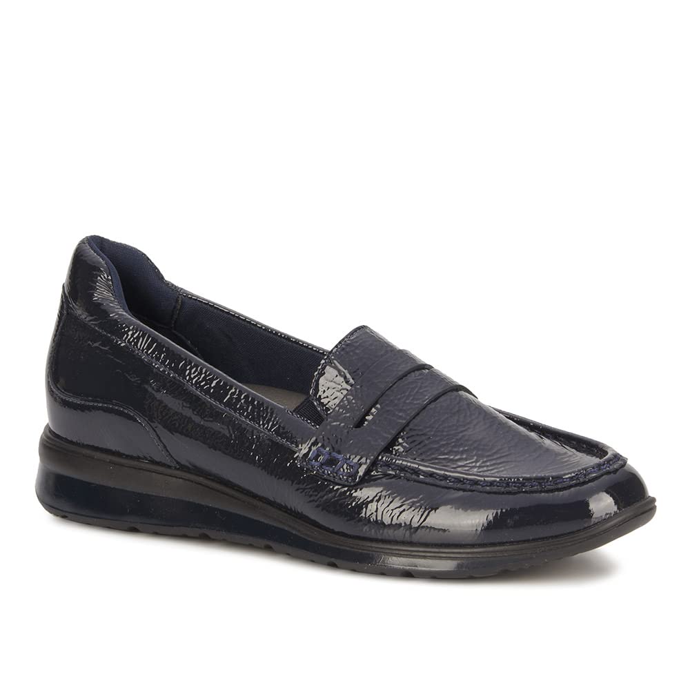 Walking Cradles Women's Dannon Comfortable Slip-On Loafers - Stylish Casual Shoes for Work, Travel & Everyday Wear