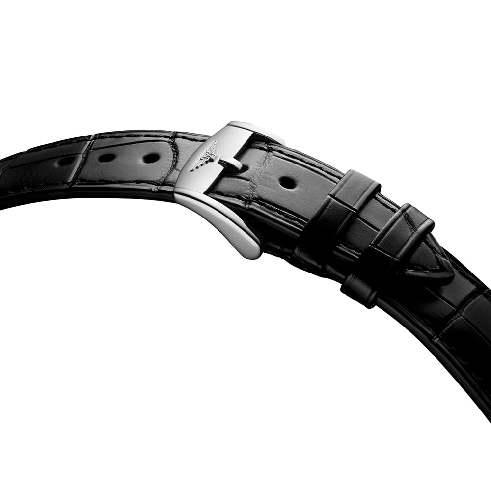 Conquest Heritage Year of the Snake Limited Edition 40mm Red Leather Strap Watch - Perfect for Collectors & Special Occasions
