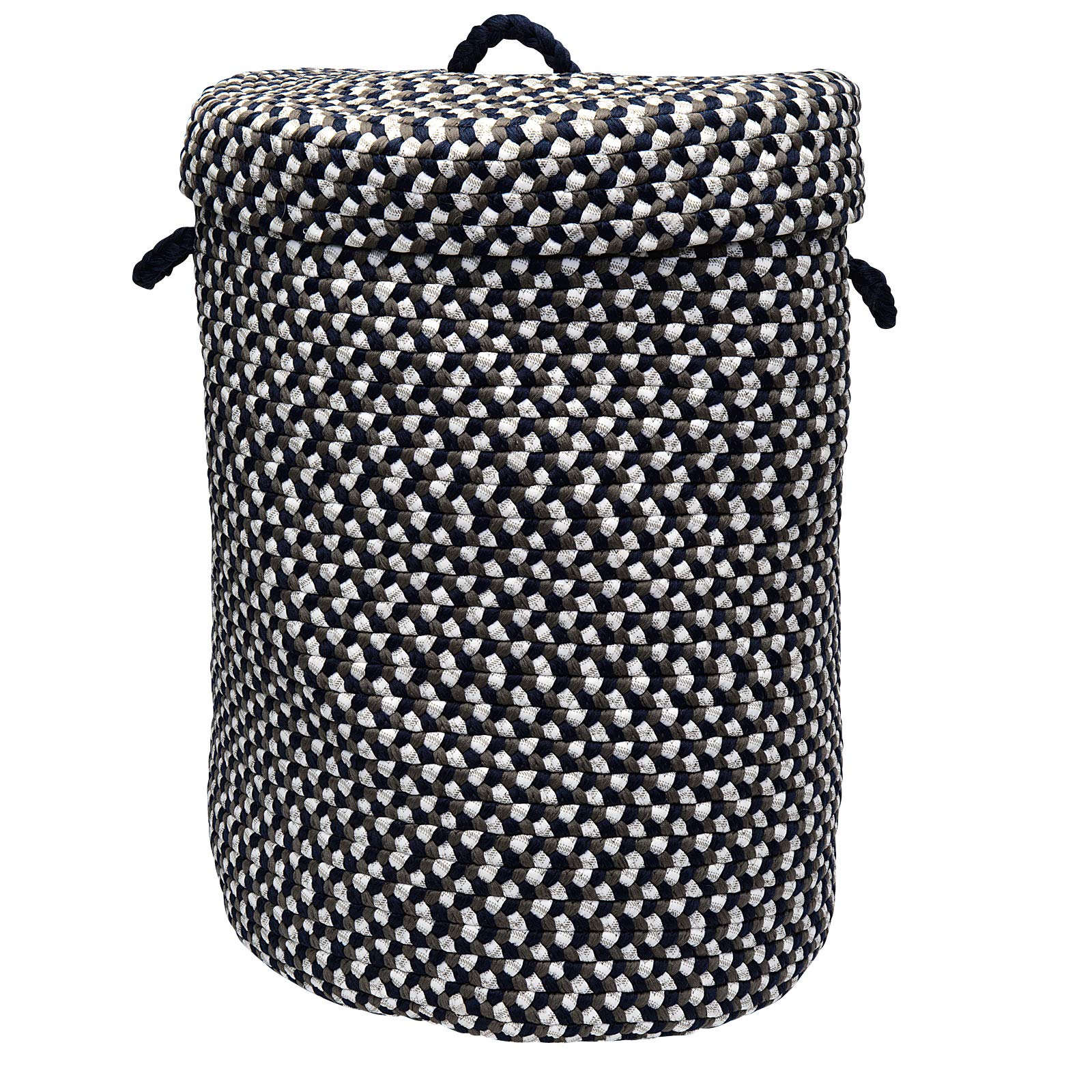 Colonial Mills Sidney Nursery Laundry Hamper Basket - 14x14x20 Inches, Blue Grey - Perfect for Baby Clothes, Toys & Nursery Organization