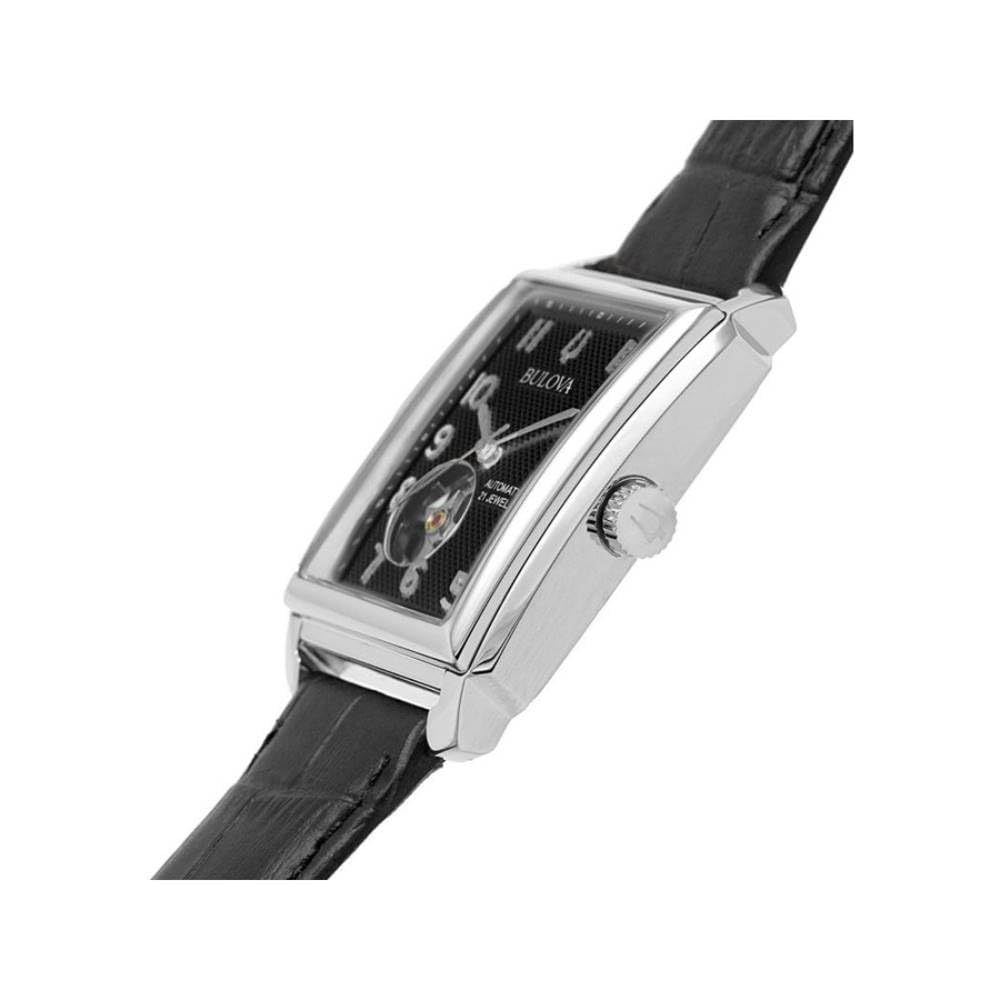 Bulova Classic Sutton Automatic Women's Watch - 96A269 Black Stainless Steel | Elegant Dress Watch for Business, Parties & Formal Events