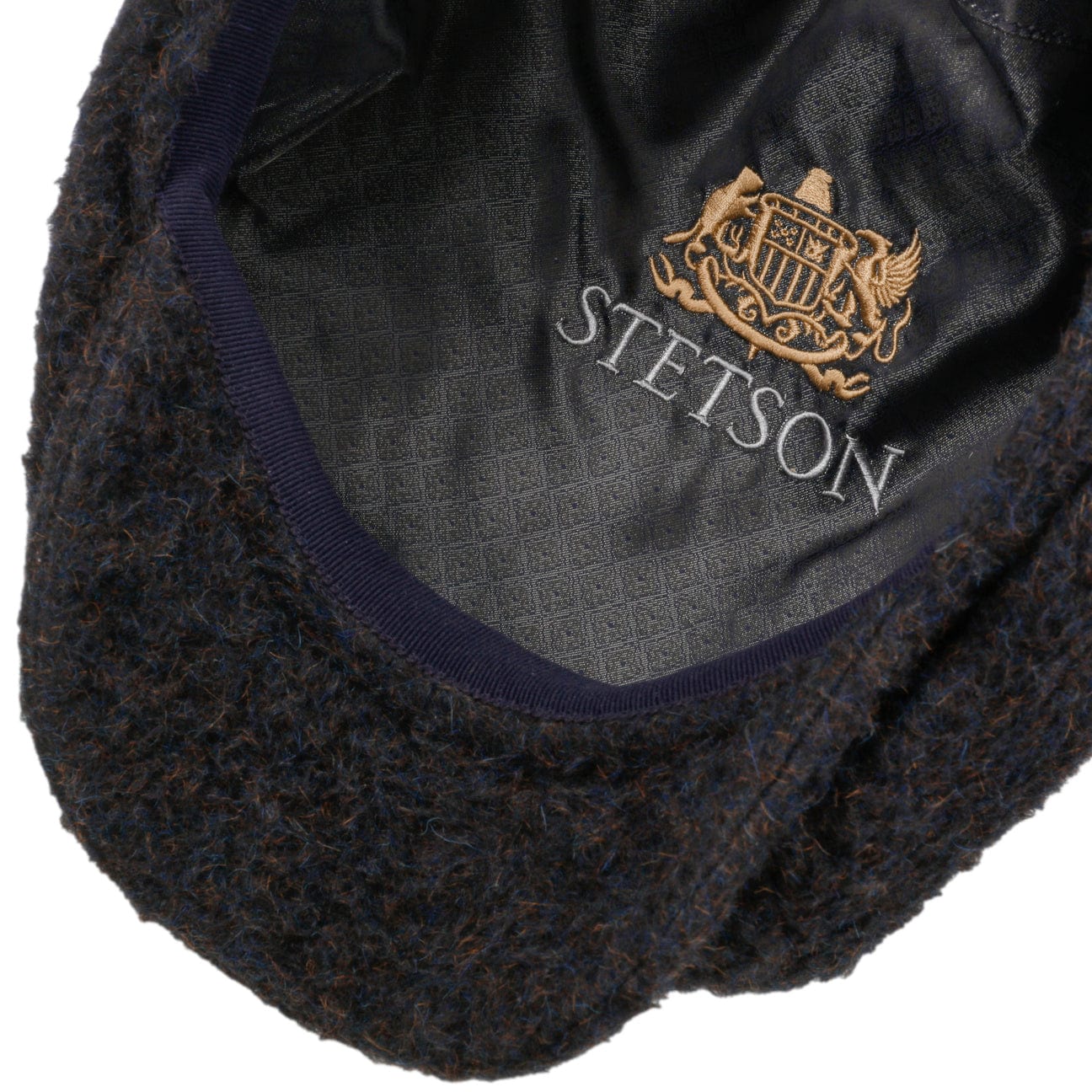 Stetson Hatteras Alpaca Wool Flat Cap - Warm Winter Hat for Men | Perfect for Outdoor Activities, Hiking & Casual Wear