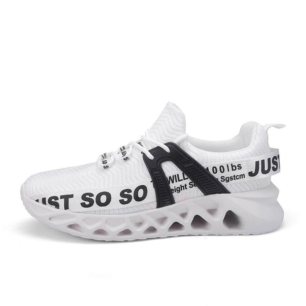 Men's Running Shoes - Lightweight Breathable Athletic Sneakers for Tennis, Walking & Casual Sports - Non-Slip Soft Sole Comfort - Perfect for Gym, Jogging & Everyday Wear