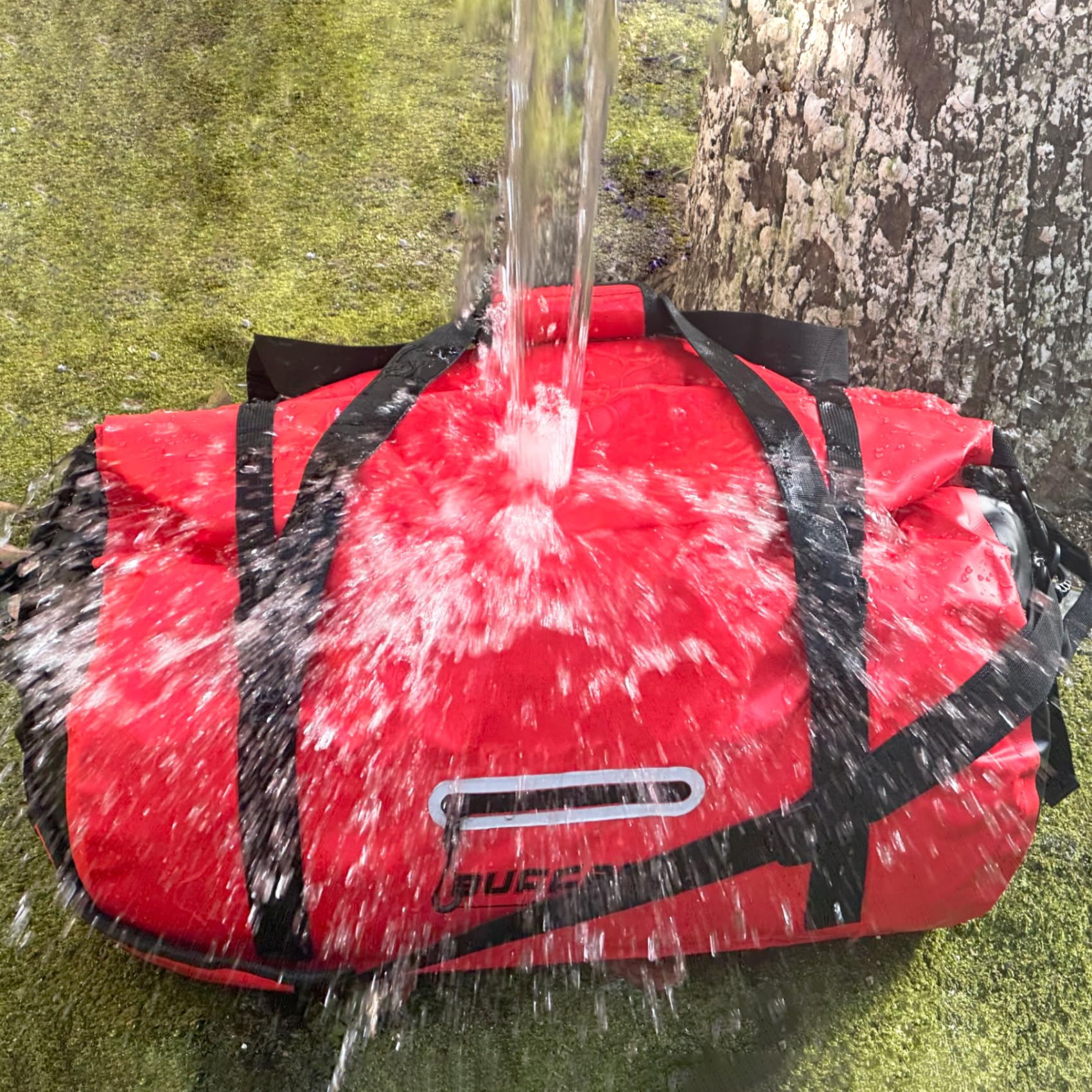Buffalo Gear Waterproof Duffle Bag 40L 60L 80L - Heavy Duty Roll-top Dry Bag for Travel, Kayaking, Rafting, Boating, Fishing & Camping - Perfect for Outdoor Adventures and Water Sports