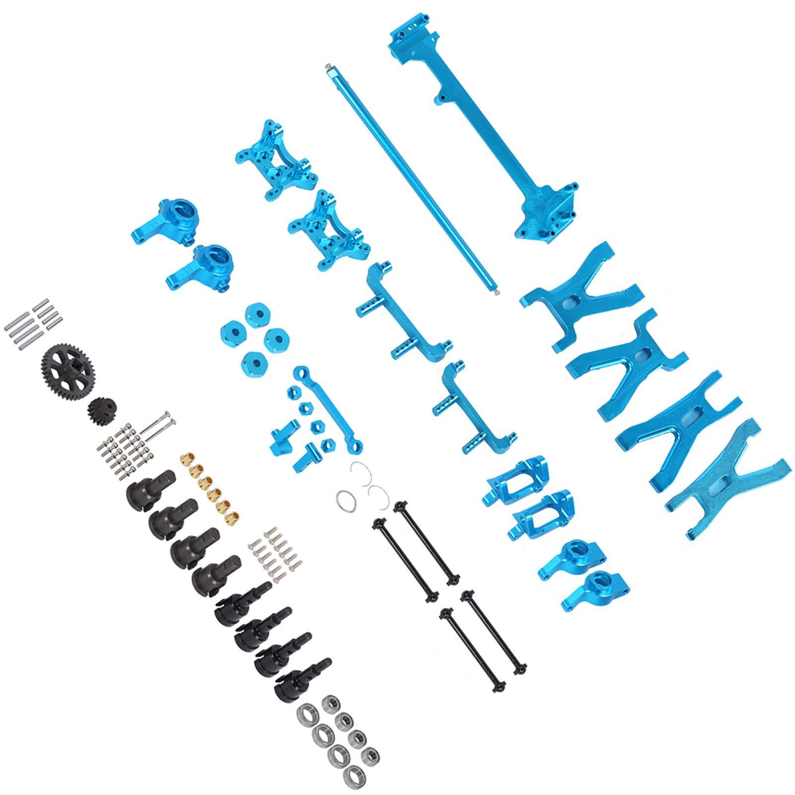 Durable Aluminum Alloy RC Shock Tower for WLtoys A959 A969 A979 K929 1/18 Scale RC Cars - Lightweight & Wear-Resistant Replacement Part (Blue) | Perfect for Off-Road Racing & RC Car Upgrades