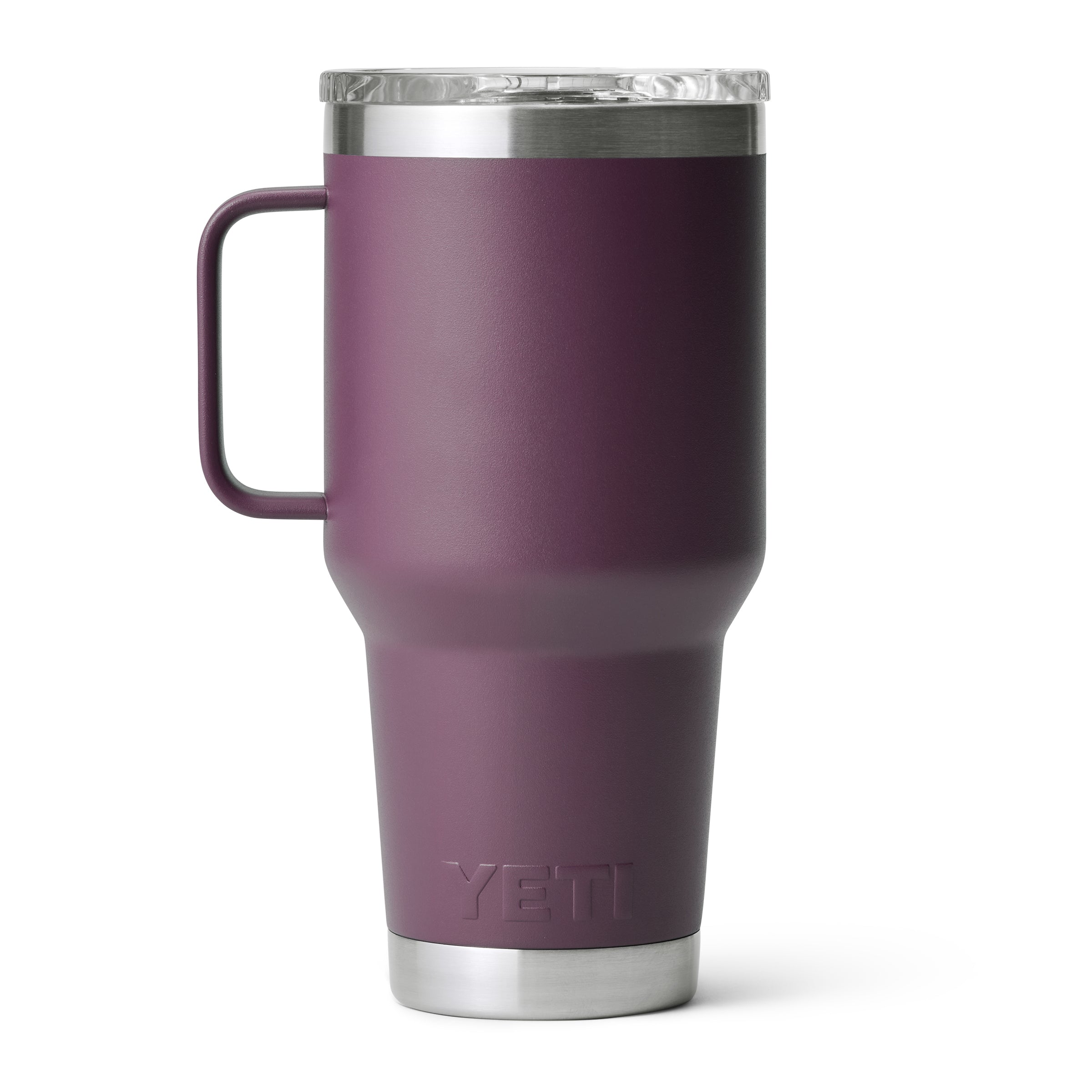 Yeti Rambler 30 oz Stainless Steel Travel Mug with Lid - Nordic Purple - Insulated Tumbler for Hot & Cold Beverages - Perfect for Camping, Hiking, and Commuting