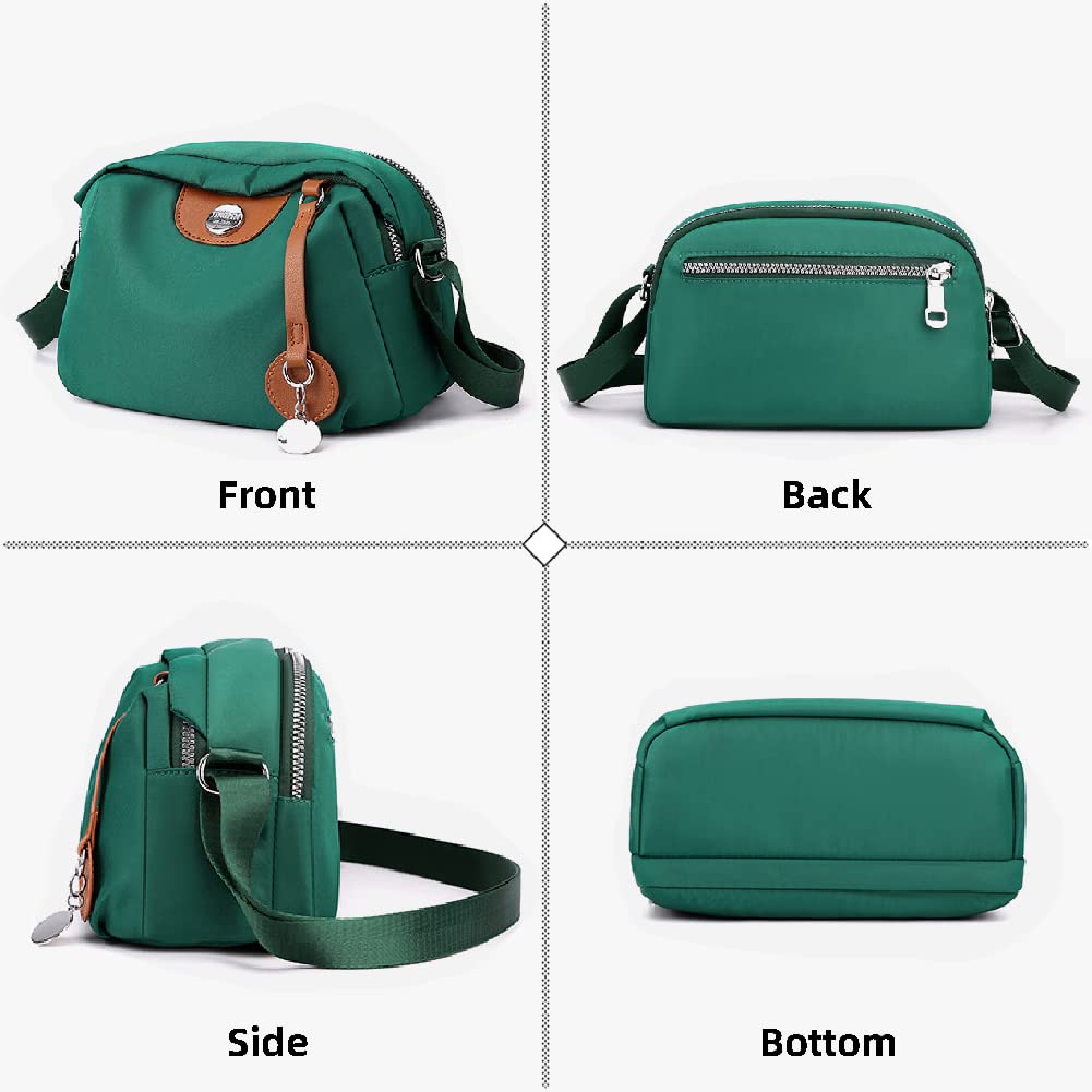 Waterproof Nylon Crossbody Bag for Women - Lightweight Travel Purse, Casual Shoulder Messenger Bag | Perfect for Daily Commute, Shopping & Outdoor Adventures