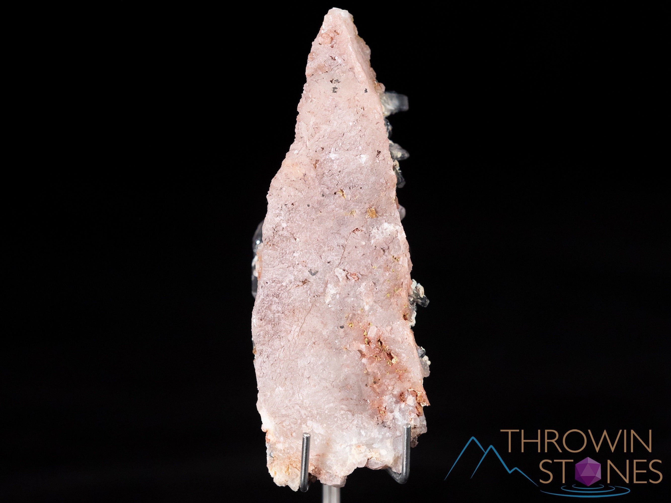 Natural MESSINA QUARTZ with HEMATITE Raw Crystal - Healing Stone for Home Decor, Housewarming Gift, Spiritual Healing & Meditation - Perfect for Office Desk, Living Room Display & Energy Balancing