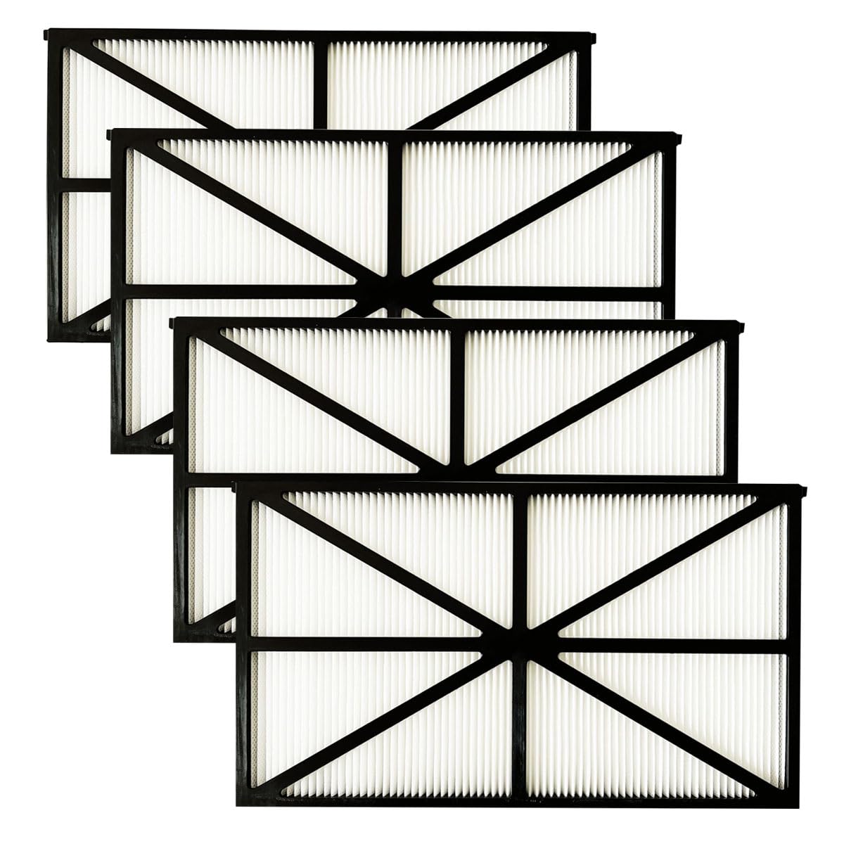 4 Pack Hayward Sharkvac RCX70101PAK2 Replacement Pool Filter Cartridges - Compatible with Hayward Robotic Pool Cleaners AquaVac, TigerShark, SharkVac - Ideal for In-Ground Pool Maintenance & Cleaning