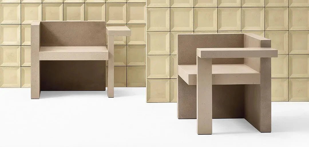 Premium Ducale Lounge Chair by CIMENTO® - Modern Accent Chair for Living Room, Bedroom & Office - Comfortable Mid-Century Style Seating for Home Decor