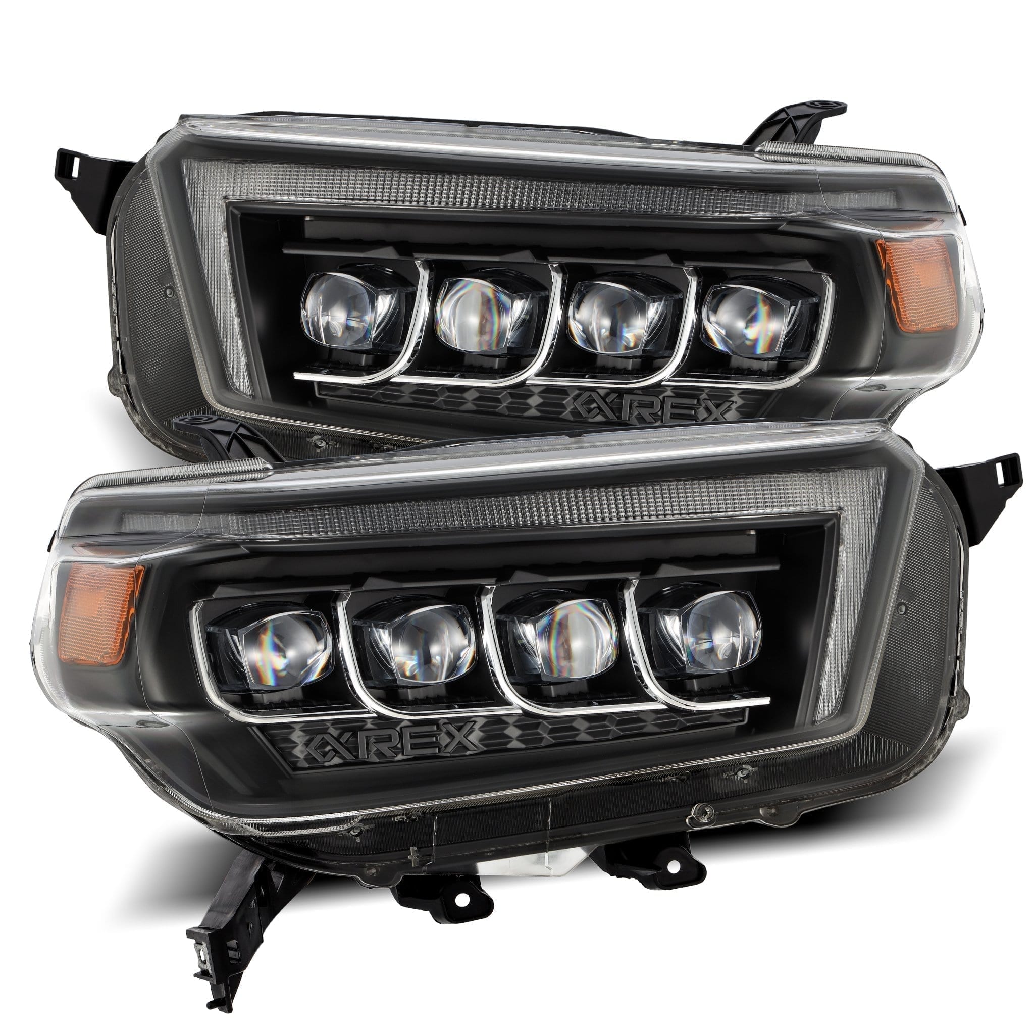 2010-2013 Toyota 4Runner NOVA Series LED Projector Headlights - Black Alpha Rex 880759 - Upgrade Your Night Driving & Off-Road Adventure Lighting