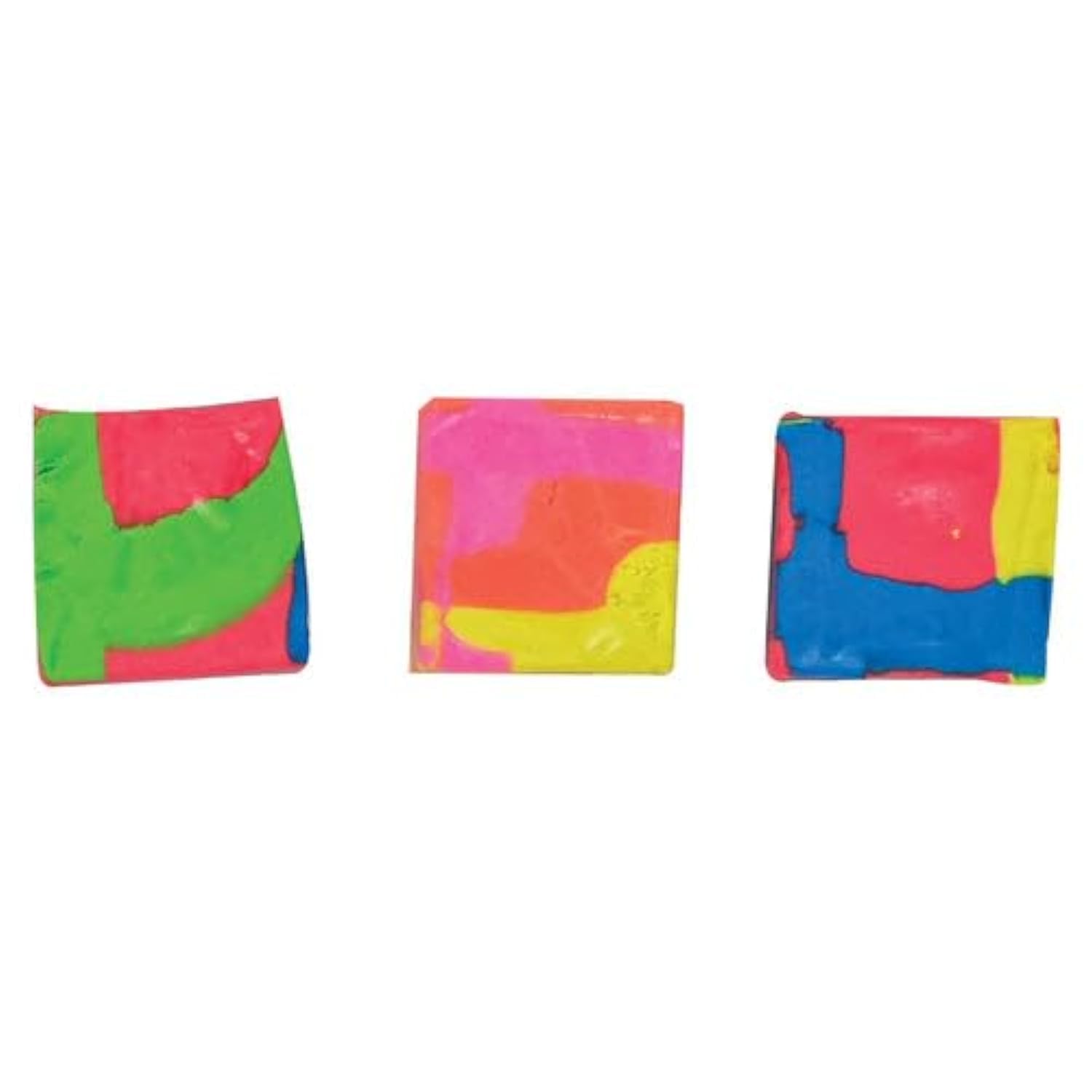 Raymond Geddes 36-Pack Tri-Color Kneaded Erasers for Kids - Individually Wrapped, Non-Toxic, Reusable & Moldable Art Erasers - Perfect for Sketching, Drawing & School Projects