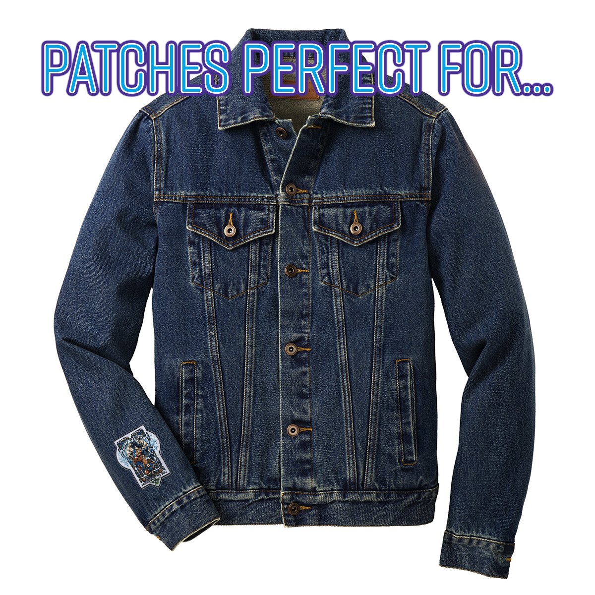 Ally to Good Parody Iron On Patch - Fun & Edgy Sew-On Applique for Jackets, Bags & DIY Crafts - Perfect for Costumes, Gifts & Personalization