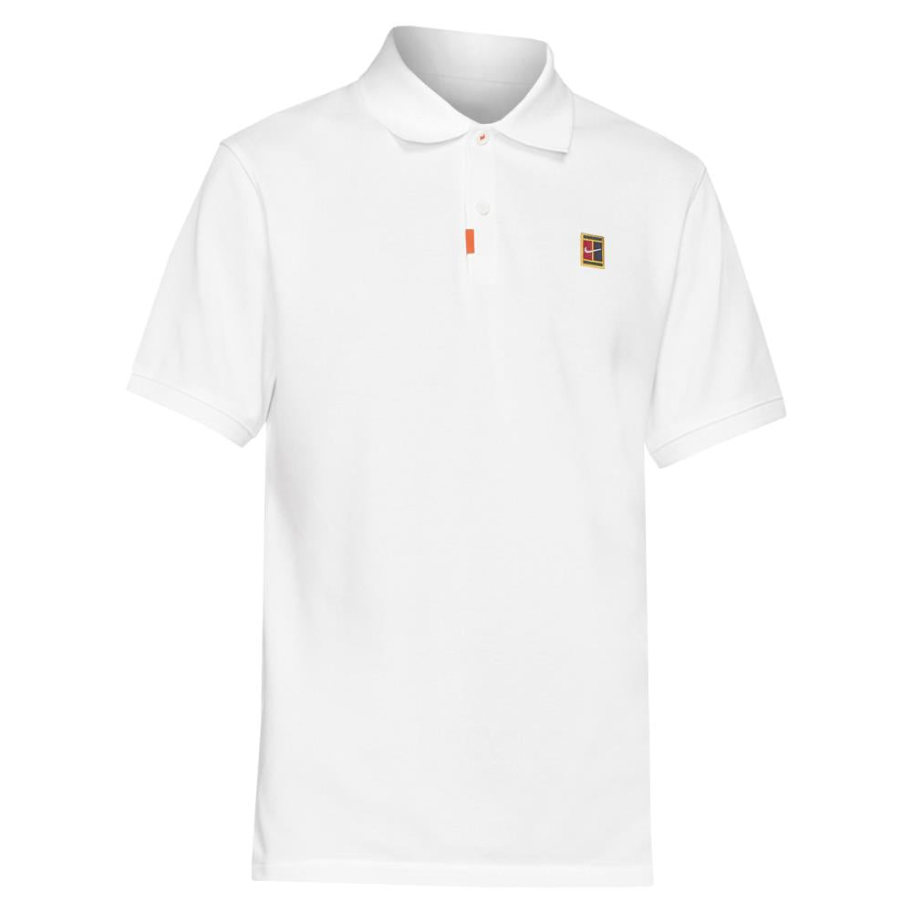 Nike Men's Heritage Slim 2 Polo Shirt - Breathable Performance Golf & Casual Wear - White (Perfect for Golf, Office & Everyday Style)