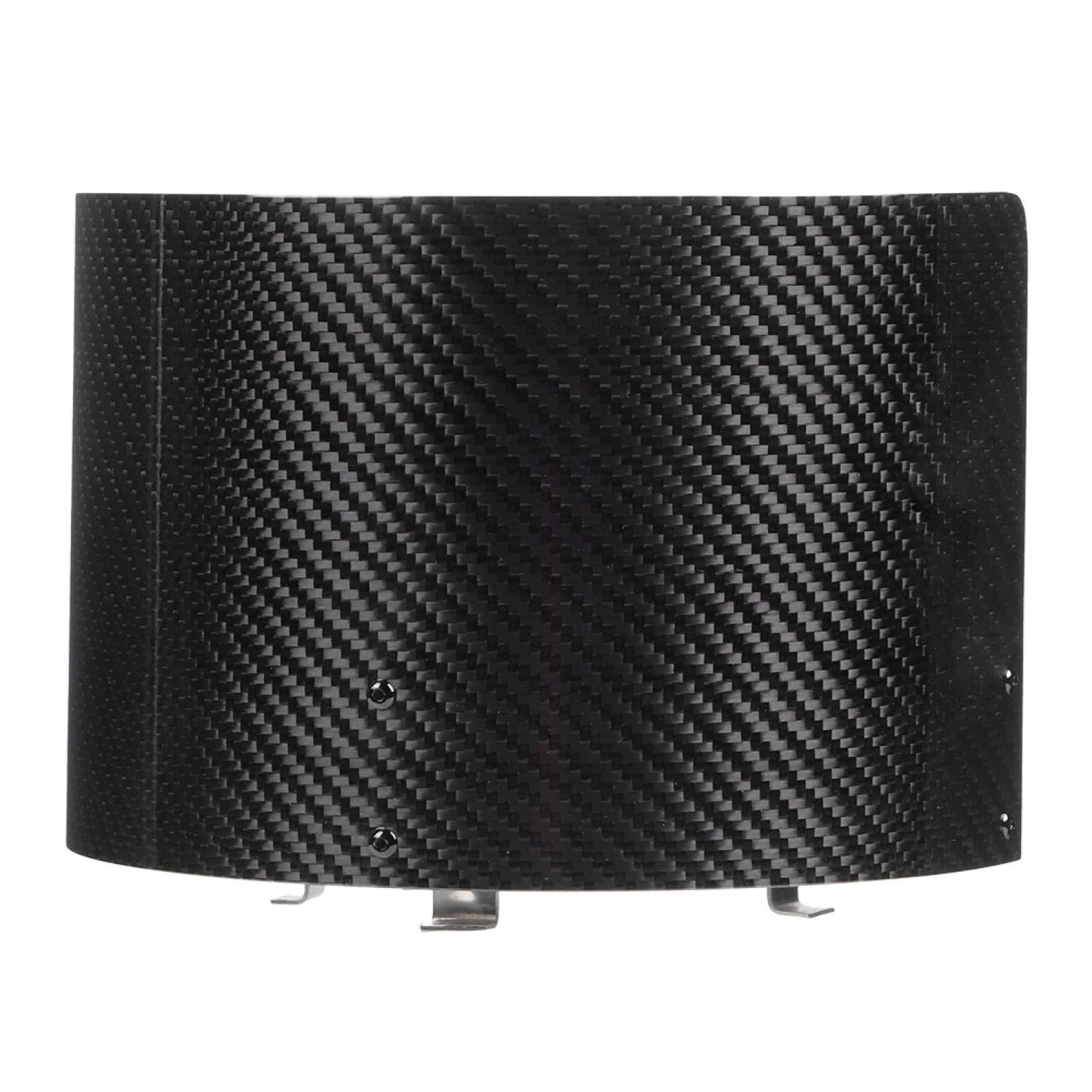 High-Performance Air Filter Cover & Heat Shield - Carbon Fiber + Stainless Steel + Aluminum Intake Cover for Enhanced Engine Protection (Bright Carbon Finish) | Perfect for Car Enthusiasts & Performance Upgrades