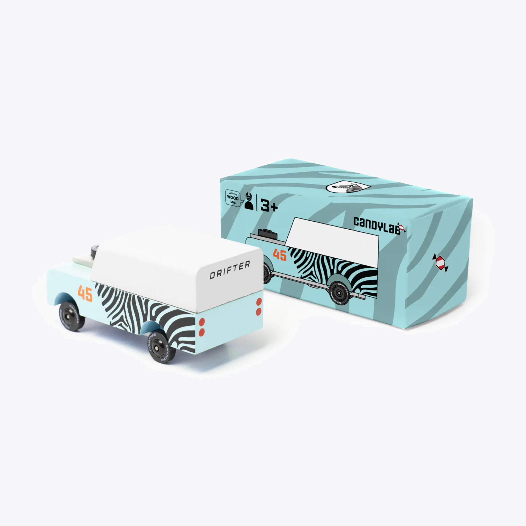 Mini Zebra Drifter Toy Car - Fun and Fast Remote Control Drift Racing for Kids & Adults - Perfect for Indoor & Outdoor Play, Birthday Gifts, and RC Car Enthusiasts