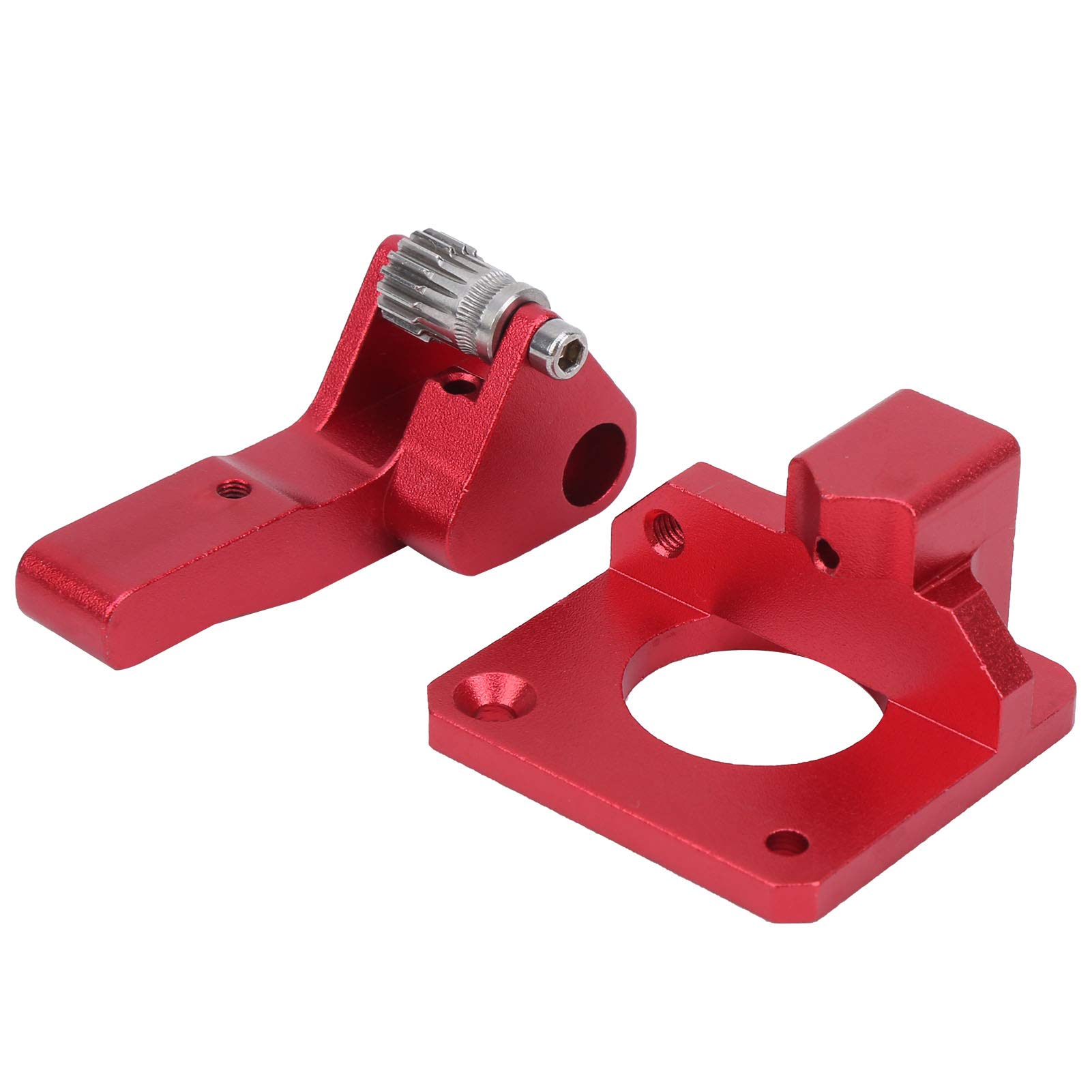 High-Quality Double Gear Aluminum Alloy 3D Printer Extruder - Durable & Precise Printing Equipment for Home, Office & DIY Projects | Perfect for 3D Modeling, Prototyping & Creative Designs
