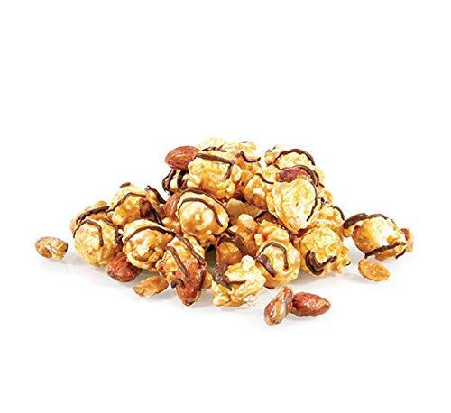 Brandini Toffee Chocolate Almond Toffee Popcorn - 12oz Gourmet Gift Box for Holidays, Parties & Movie Nights