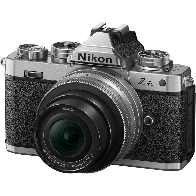Nikon Zfc Mirrorless Camera with 16-50mm f/3.5-6.3 VR Lens Kit - Compact & Lightweight for Travel, Vlogging & Street Photography