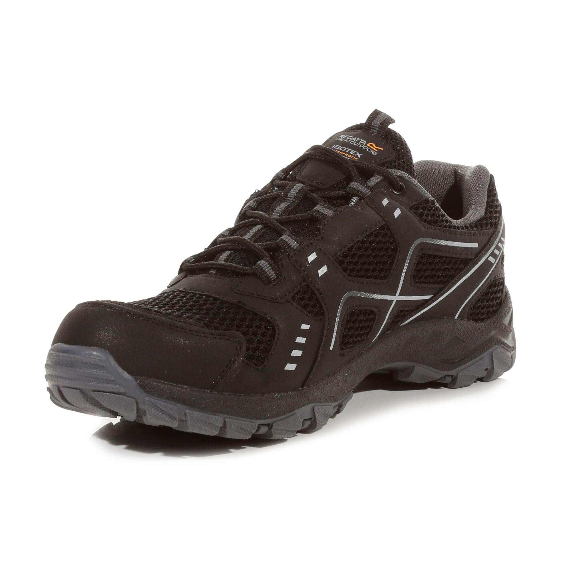 Regatta Vendeavour Men's Walking Shoes - Lightweight Comfortable Hiking Sneakers for Outdoor Activities, Travel & Daily Wear
