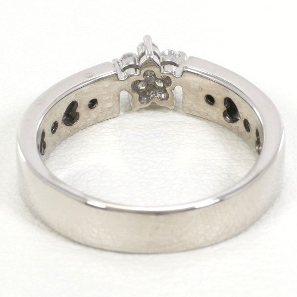 18K White Gold Diamond Ring for Women - Elegant Wedding & Engagement Jewelry Gift - Perfect for Anniversaries, Proposals & Special Occasions
