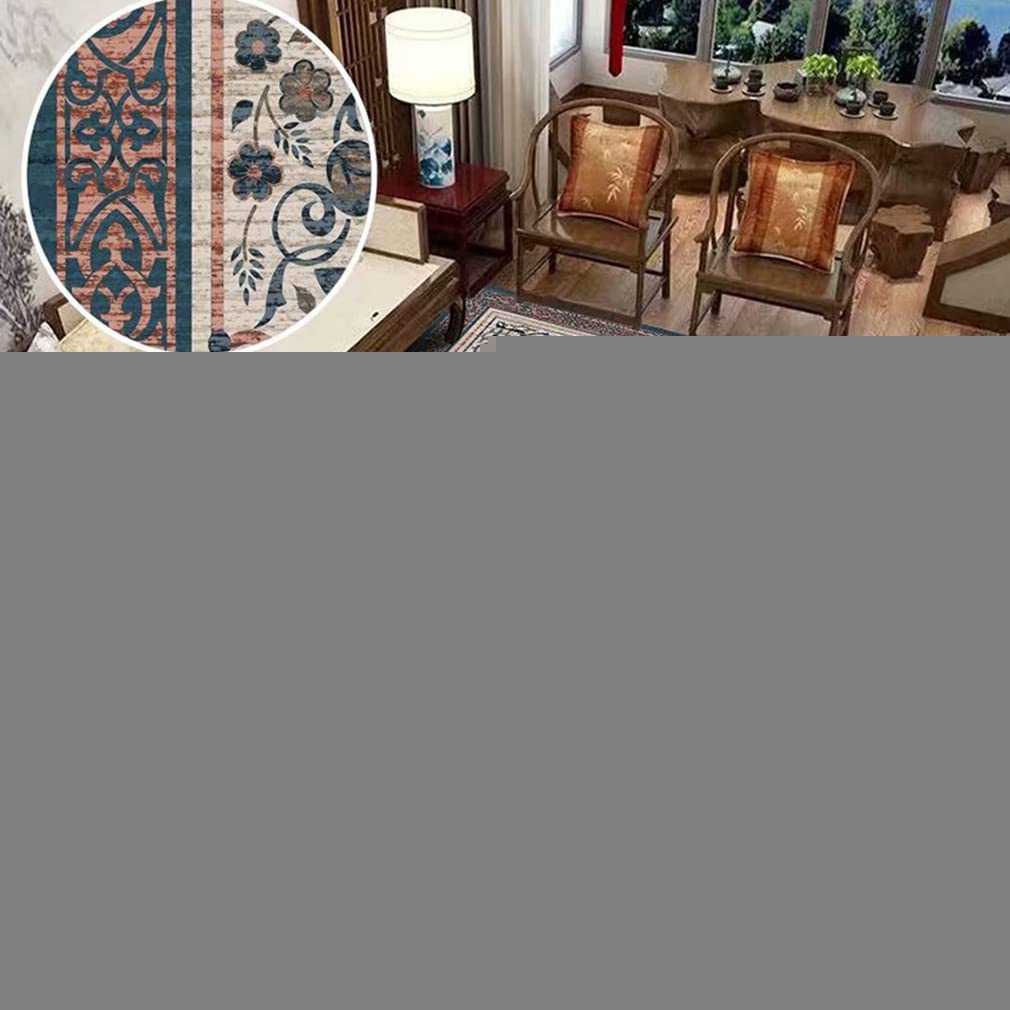 Ultra Soft Cozy Lamb Velvet Persian Area Rug - Luxury Indoor/Outdoor Carpet for Living Room, Bedroom, Bathroom - Bohemian Distressed Runner Rug - Home Decor 4'x6' - Perfect for Cozy Spaces, Boho Chic Interiors & High-Traffic Areas