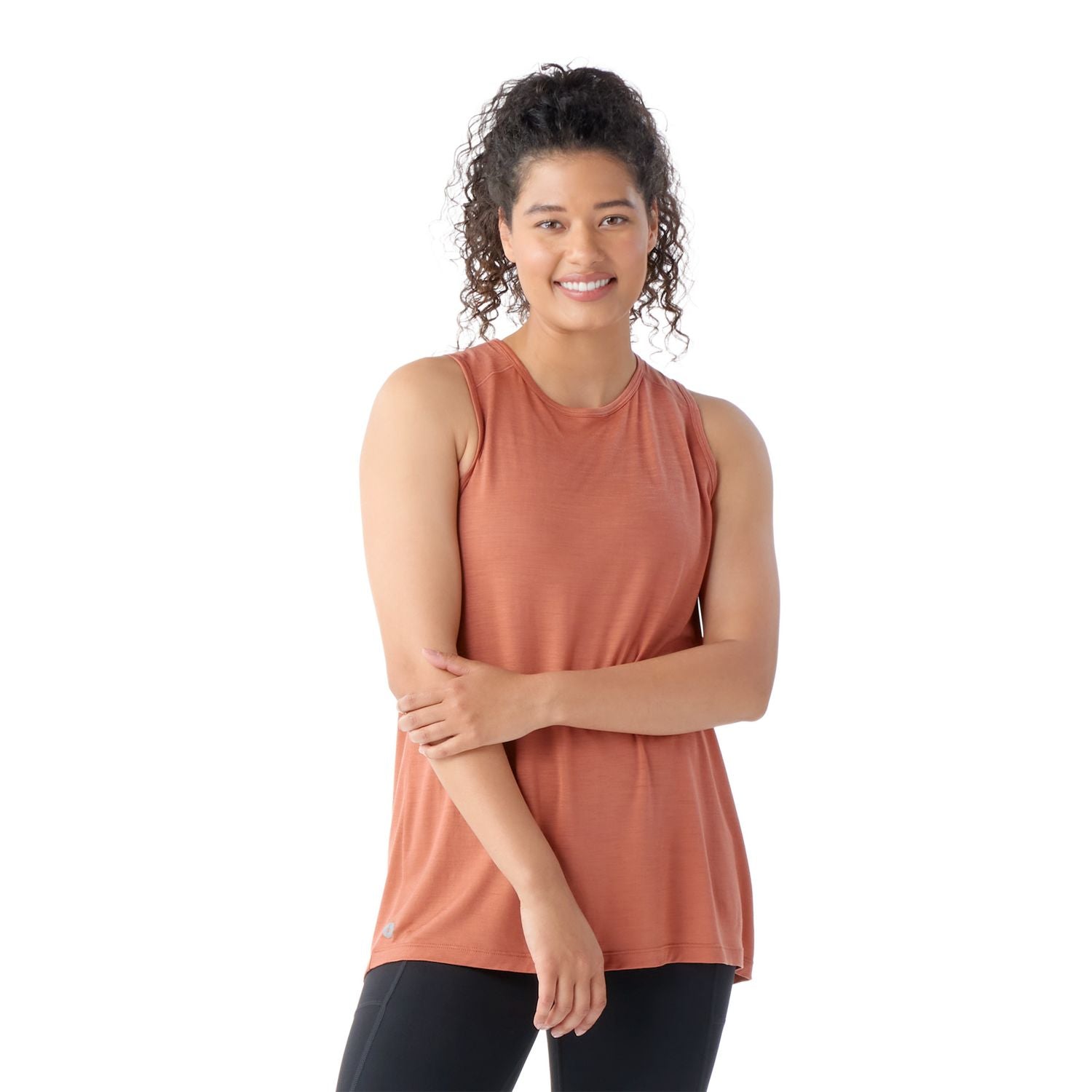 Women's Active Ultralite High Neck Tank Top - Lightweight Workout Shirt for Running, Yoga & Gym | SW016585