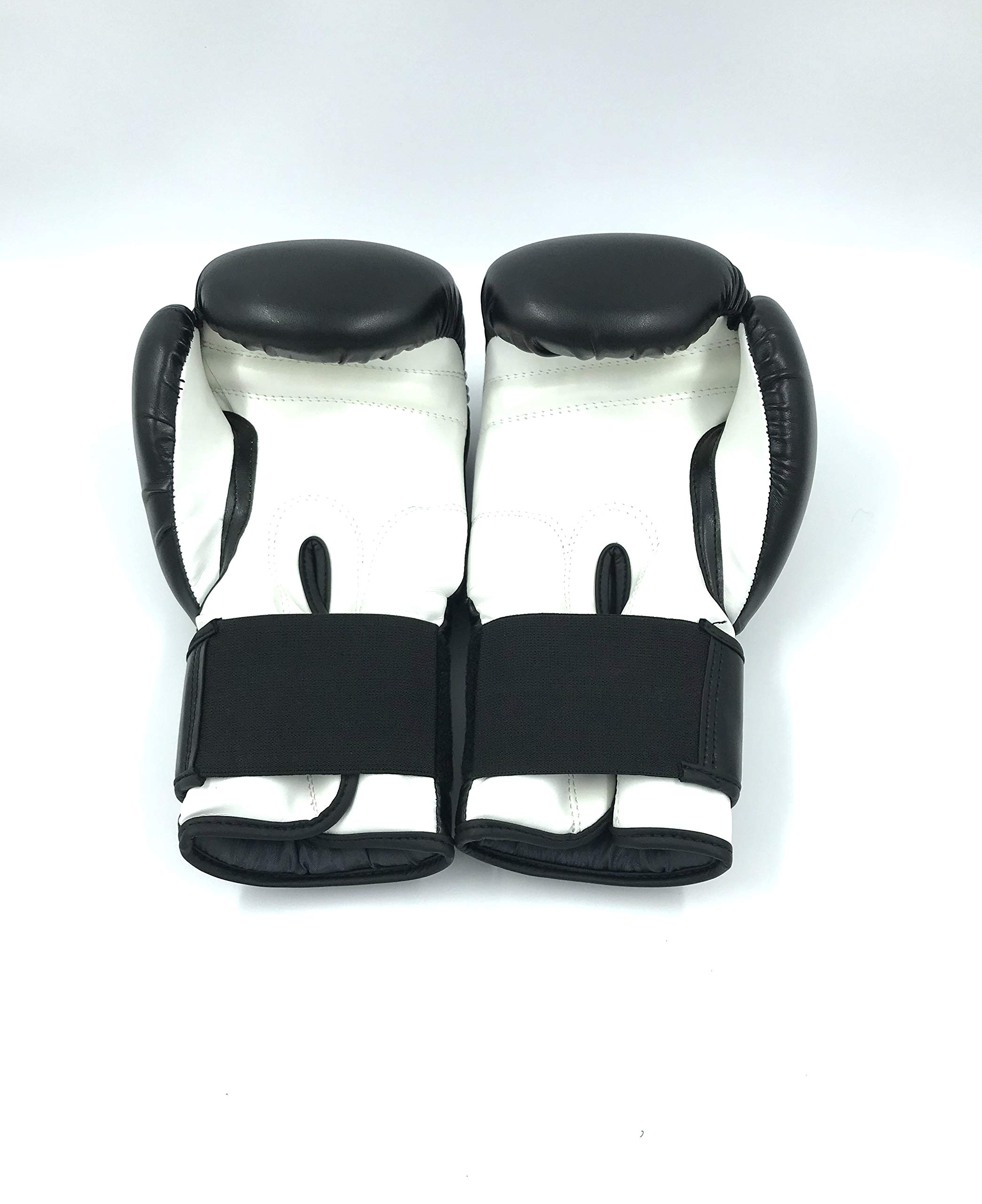 Premium Black Boxing Gloves for Kickboxing, Muay Thai, MMA & Heavy Bag Training - Durable Vinyl Punching Gloves for Men & Women - Ideal for Sparring, Grappling & Focus Pad Workouts