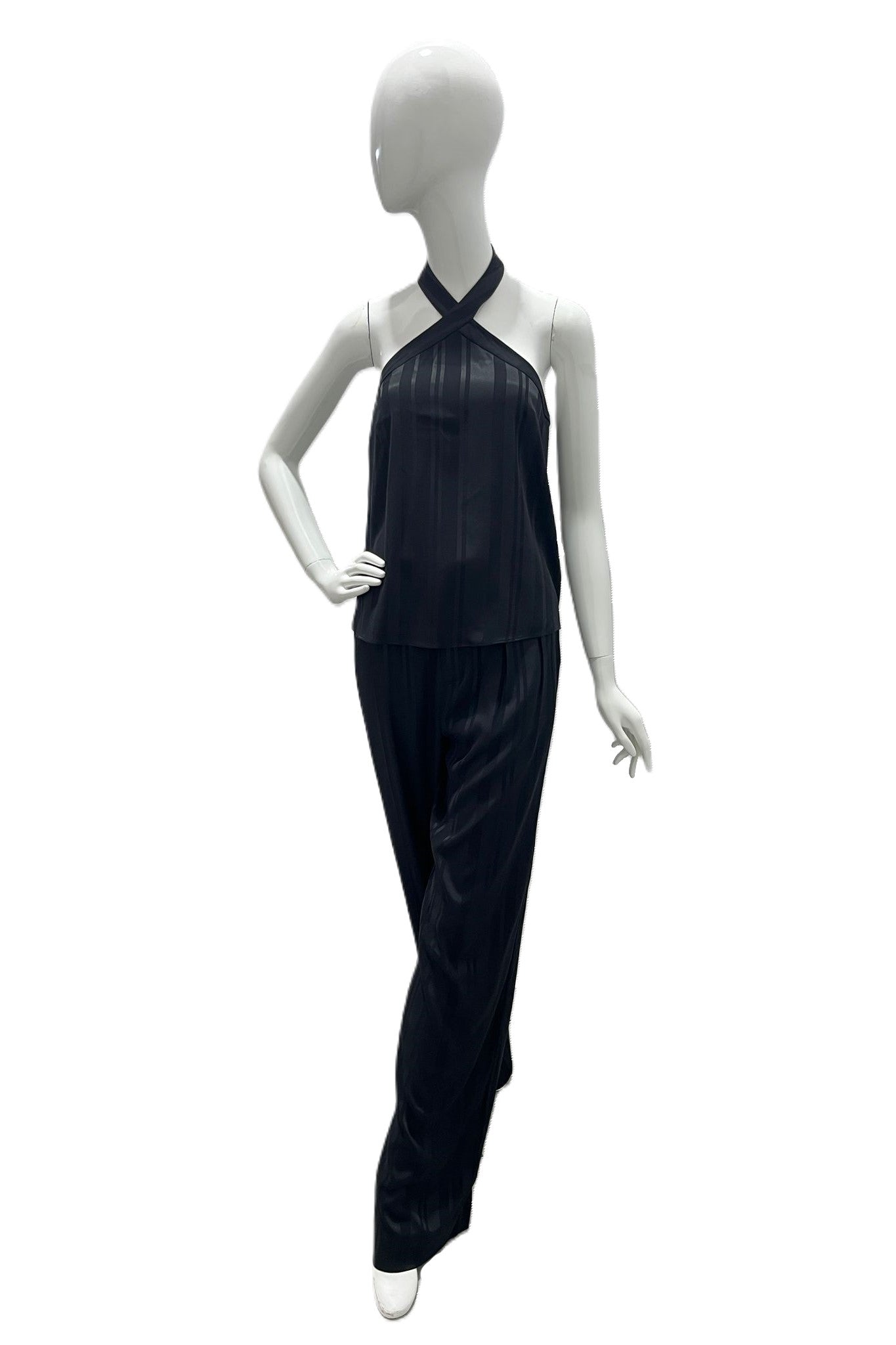 Stylish Equipment Top with Vertical Lined Print - Trendy Women's Fashion Blouse for Work, Party & Casual Outfits