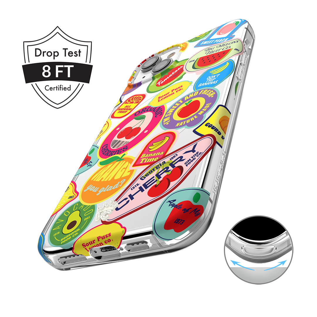 Juicy Fruits iPhone Case - Cute & Durable Phone Cover for iPhone 12/13/14/15 Pro Max - Perfect for Summer, Travel & Everyday Use