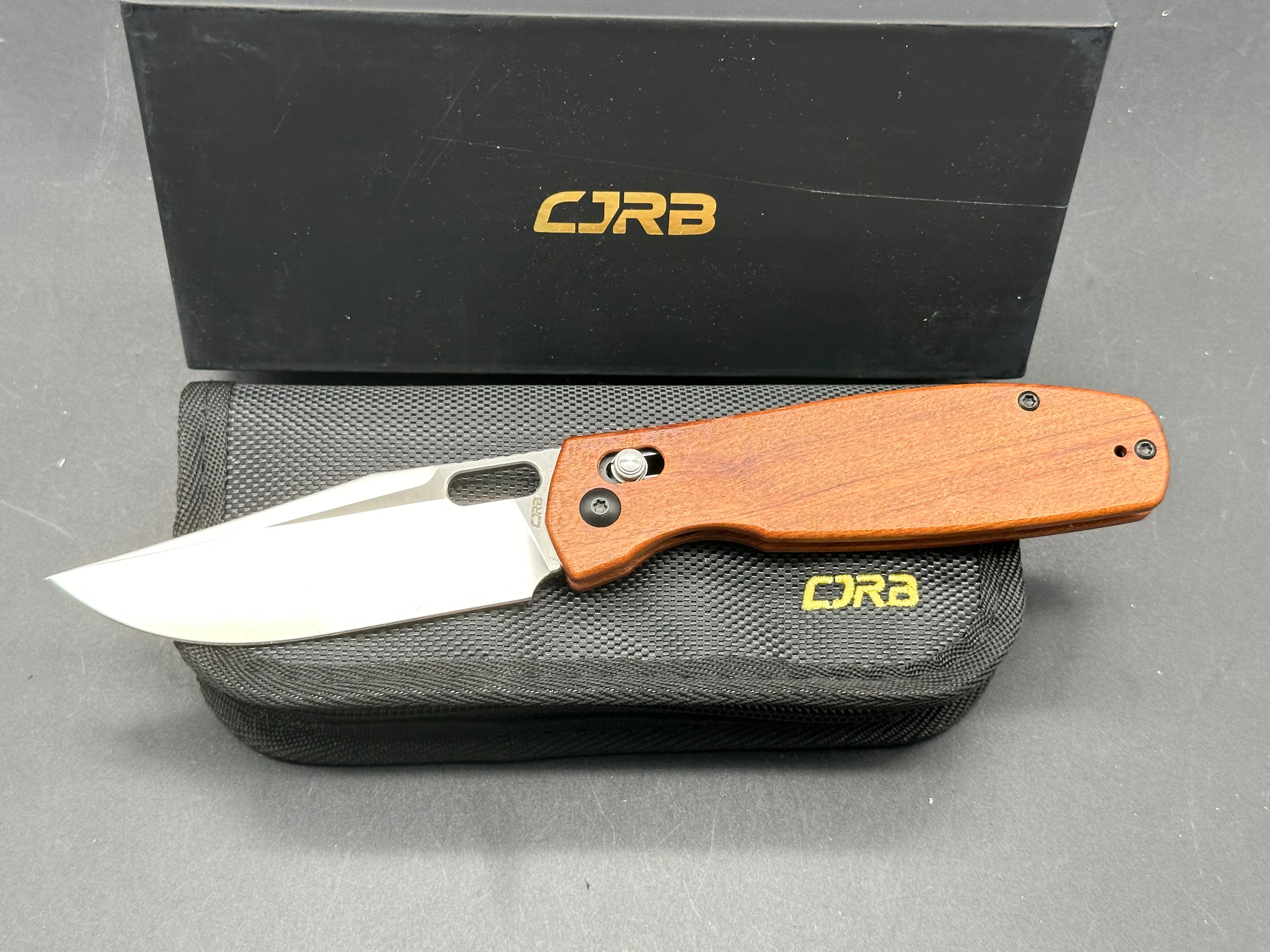 CJRB Prado Crossbar Lock Folding Knife - 3.75