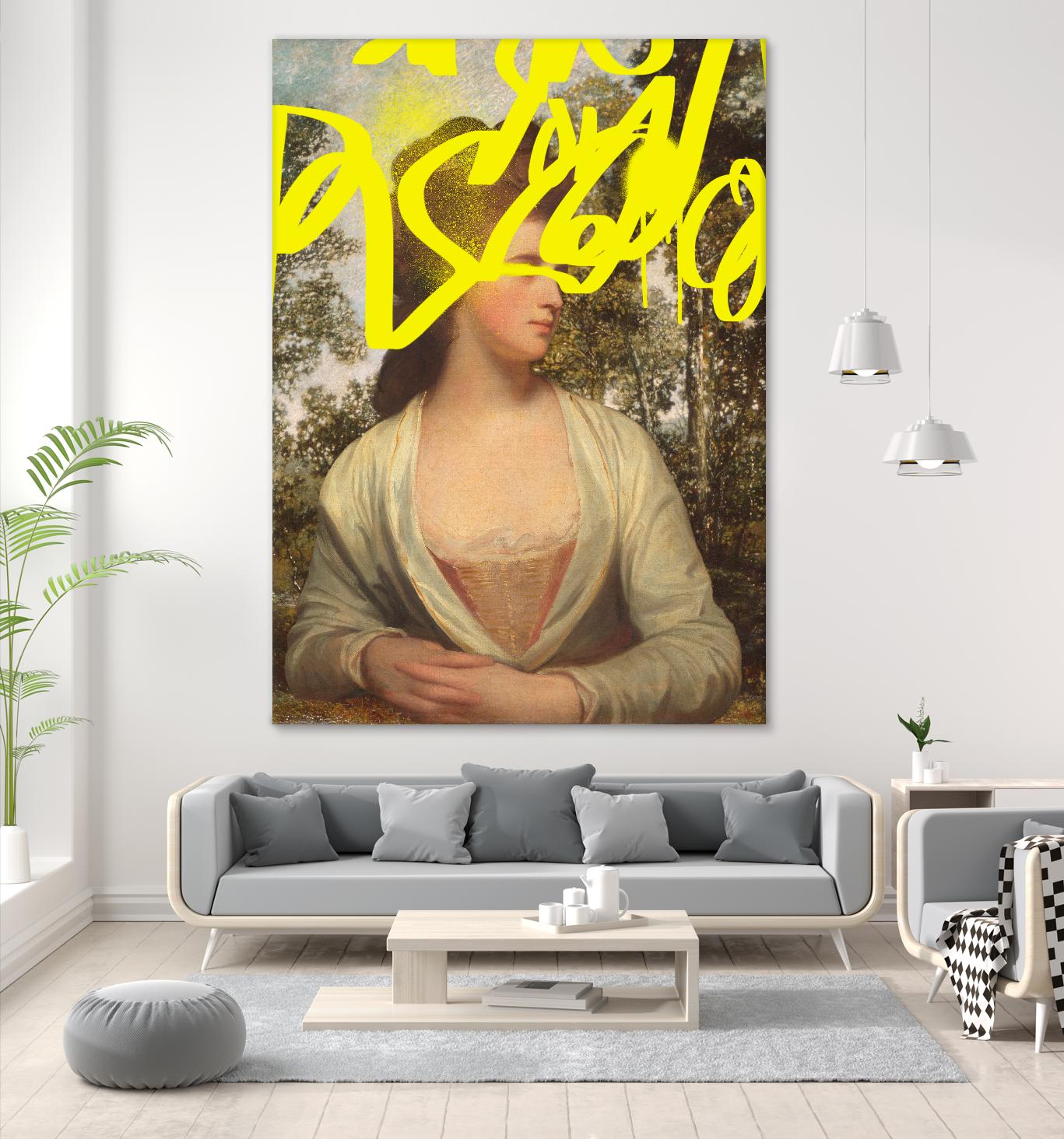 Hidden Portrait IV - Premium Wall Art for Home & Office Decor | Perfect for Living Room, Bedroom, and Gallery Display
