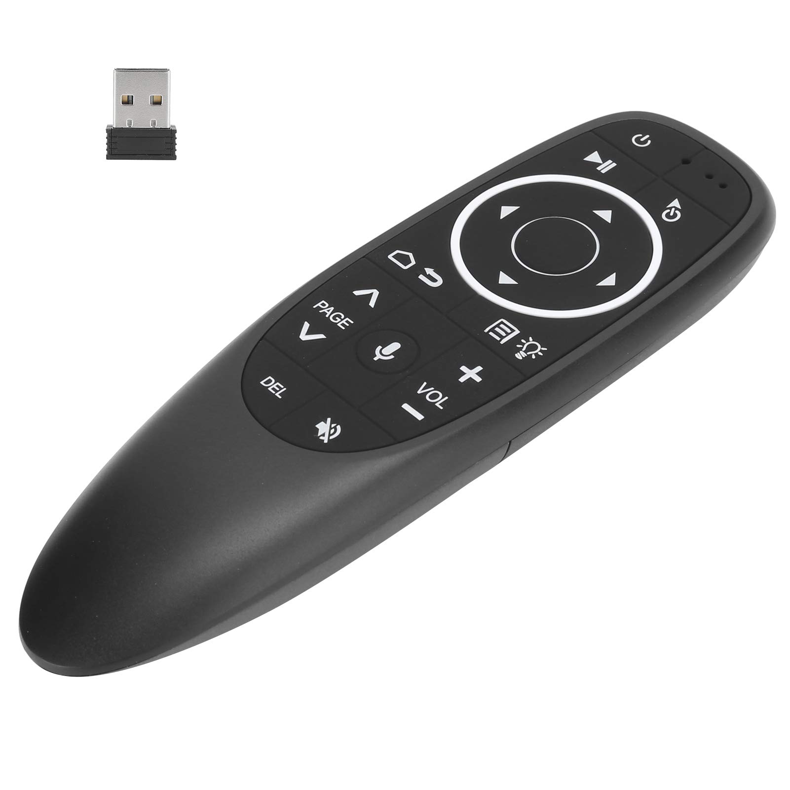 Jeanoko 2.4G Wireless Fly Mouse - Plug & Play Smart Voice Remote Control for PC, TV Box, Laptop - Perfect for Home Entertainment & Office Presentations