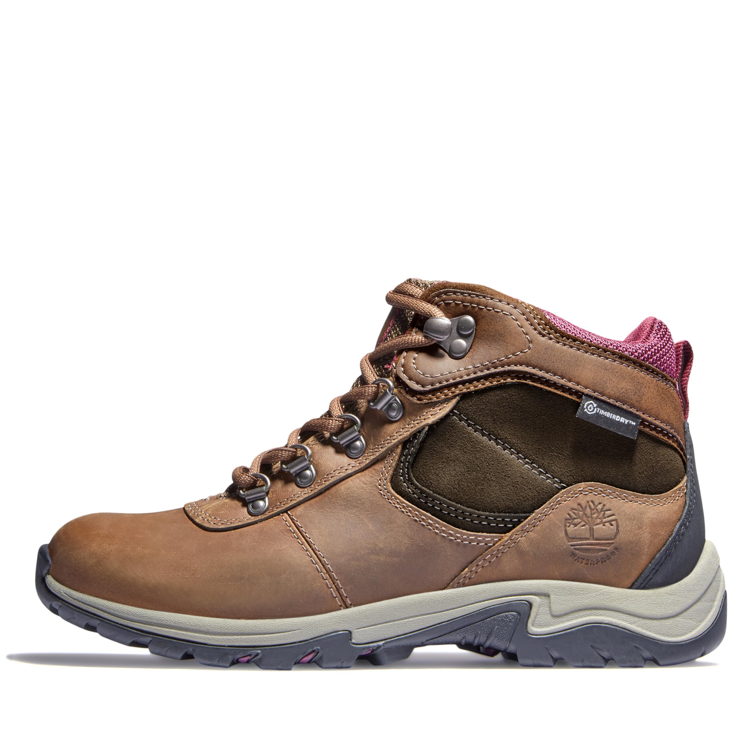 Timberland Women's Mt. Maddsen Mid Leather Waterproof Hiking Boots - Comfortable & Durable for Outdoor Adventures, Hiking & Trekking