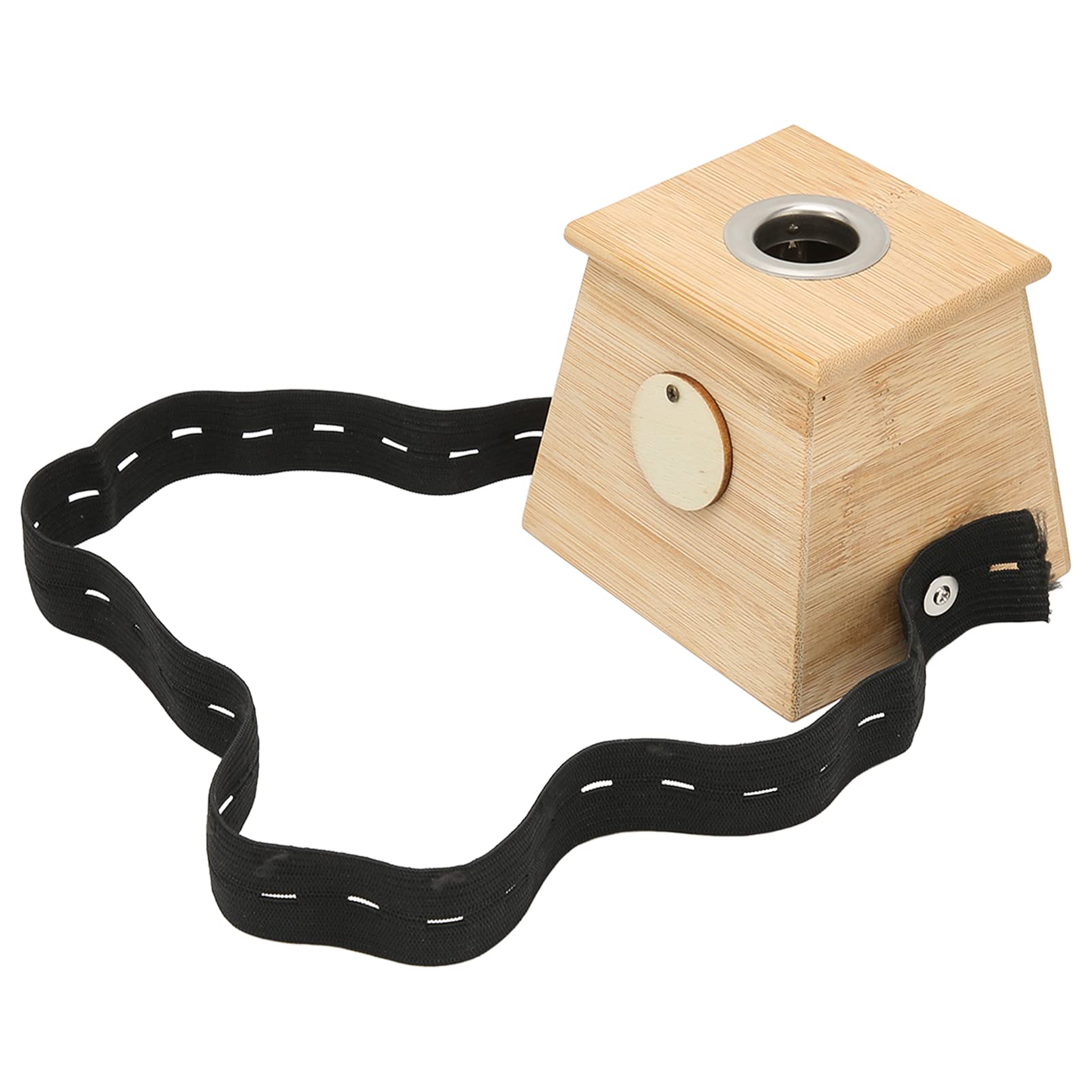 2pcs Single Hole Bamboo Moxibustion Box Set - Portable Moxa Roller Stick Holder for Acupuncture Therapy | Perfect for Home Wellness & Pain Relief Treatment