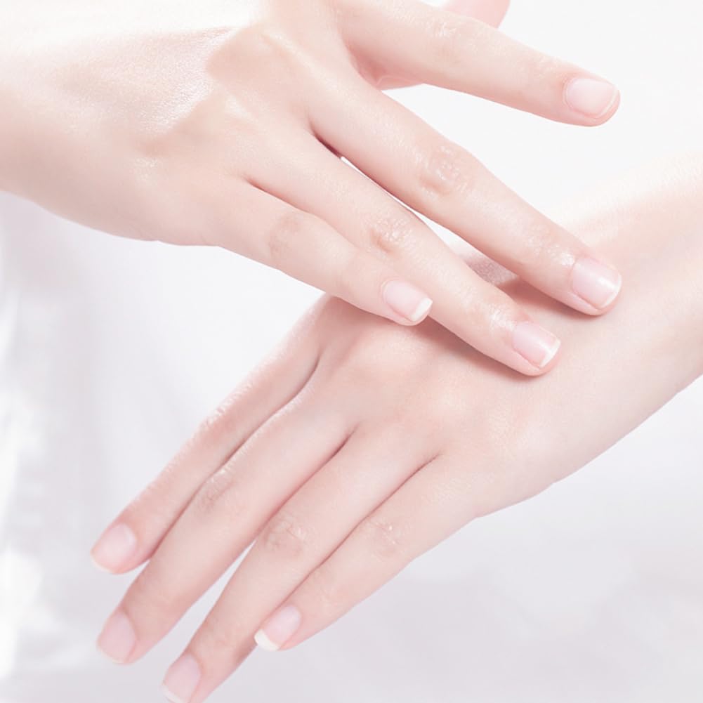 ZANOVA Collagen Hand Mask with Hyaluronic Acid, Vitamin C & E - Repairing Treatment for Dry, Damaged Hands - Soothes Skin Picking & Nail Biting Damage - Ultimate Trio Formula for Sensitive Skin (5 Pairs) - Perfect for Post-Manicure Care & Nighttime Hand Treatment