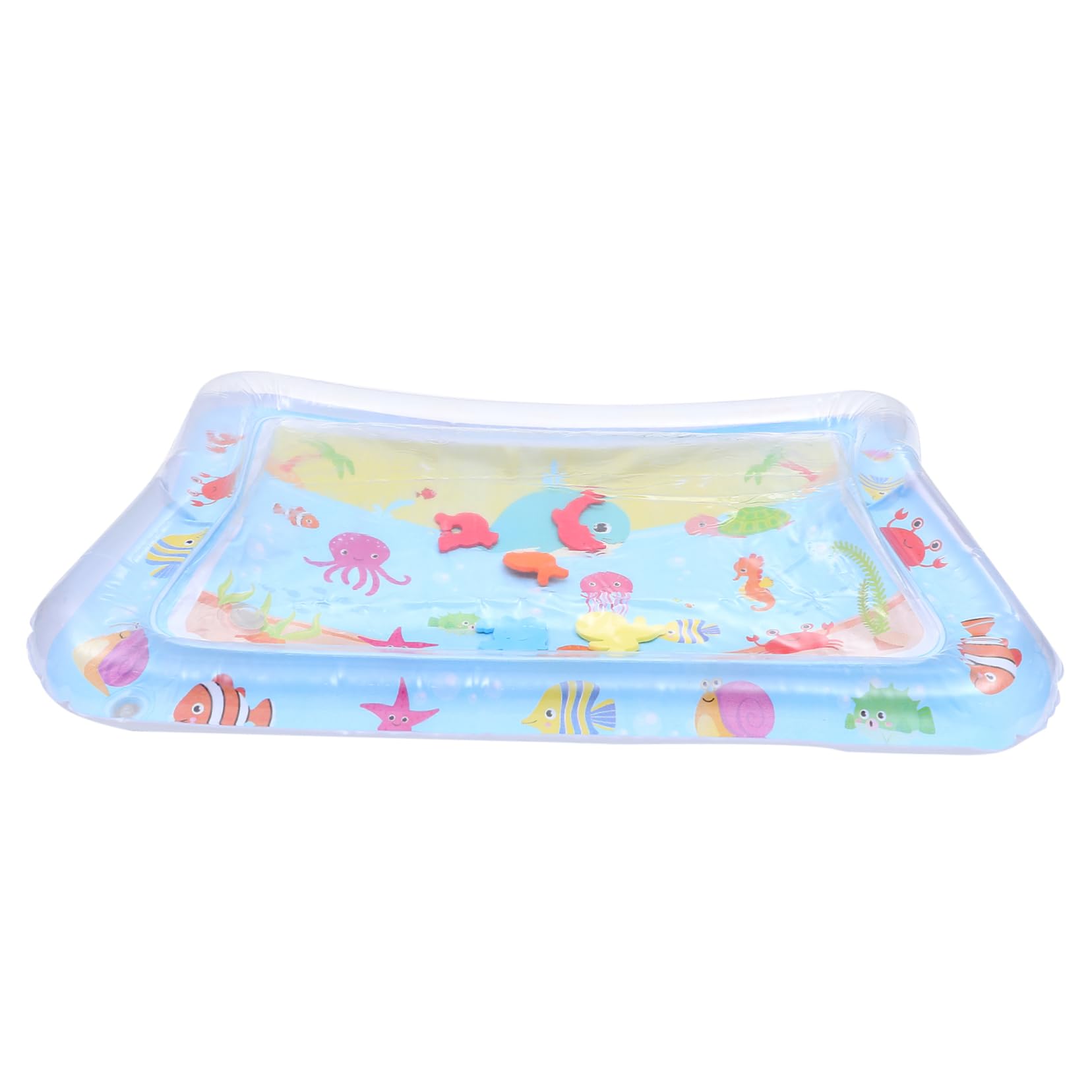 COOLHIYA Inflatable Water Cushion Toy Bathtub Sensory Play Mat - Durable PVC Baby Bath Mat for Sensory Play, Toddler Water Activity, and Outdoor Pool Fun