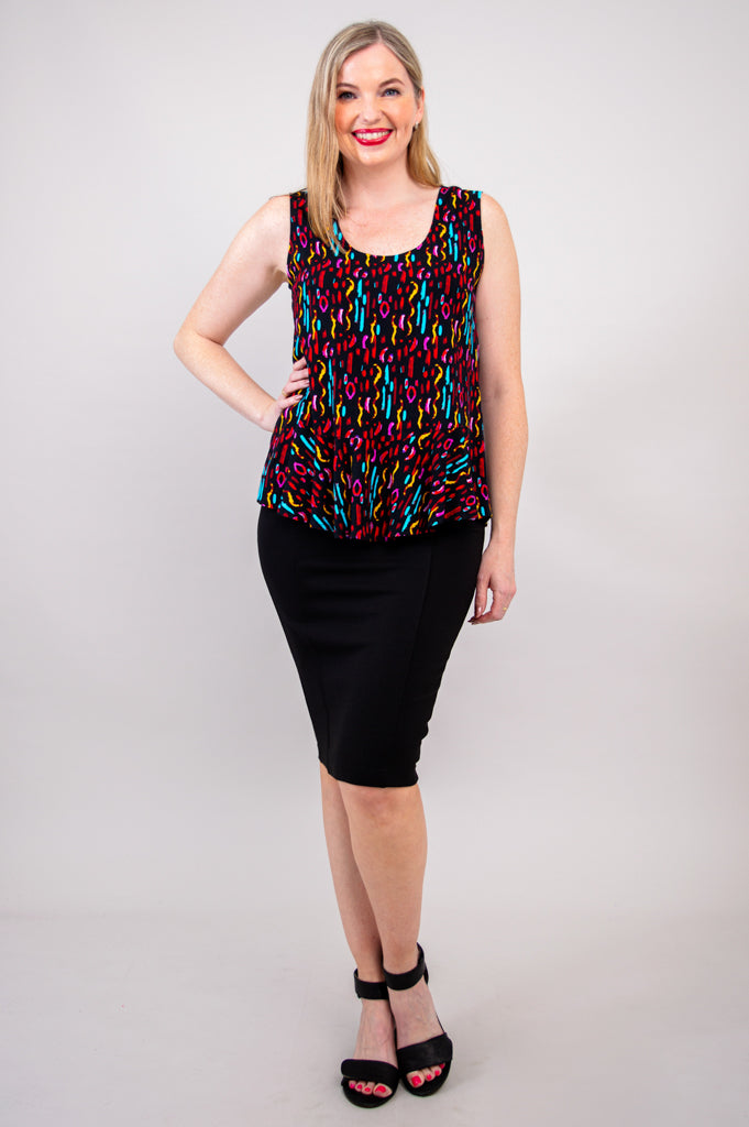 Ginny Tank Top - Breathable Linen Bamboo Blend - Perfect for Yoga, Beach & Summer Outfits