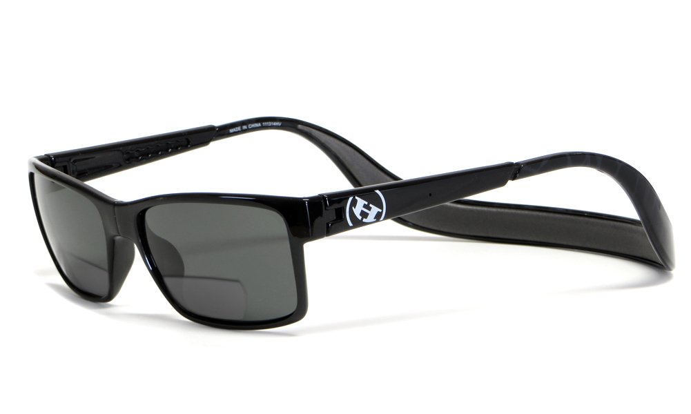 Hoven MONIX Polarized Bi-Focal Reading Sunglasses with Magnetic Clip-On - Lightweight UV Protection for Driving, Fishing & Outdoor Activities