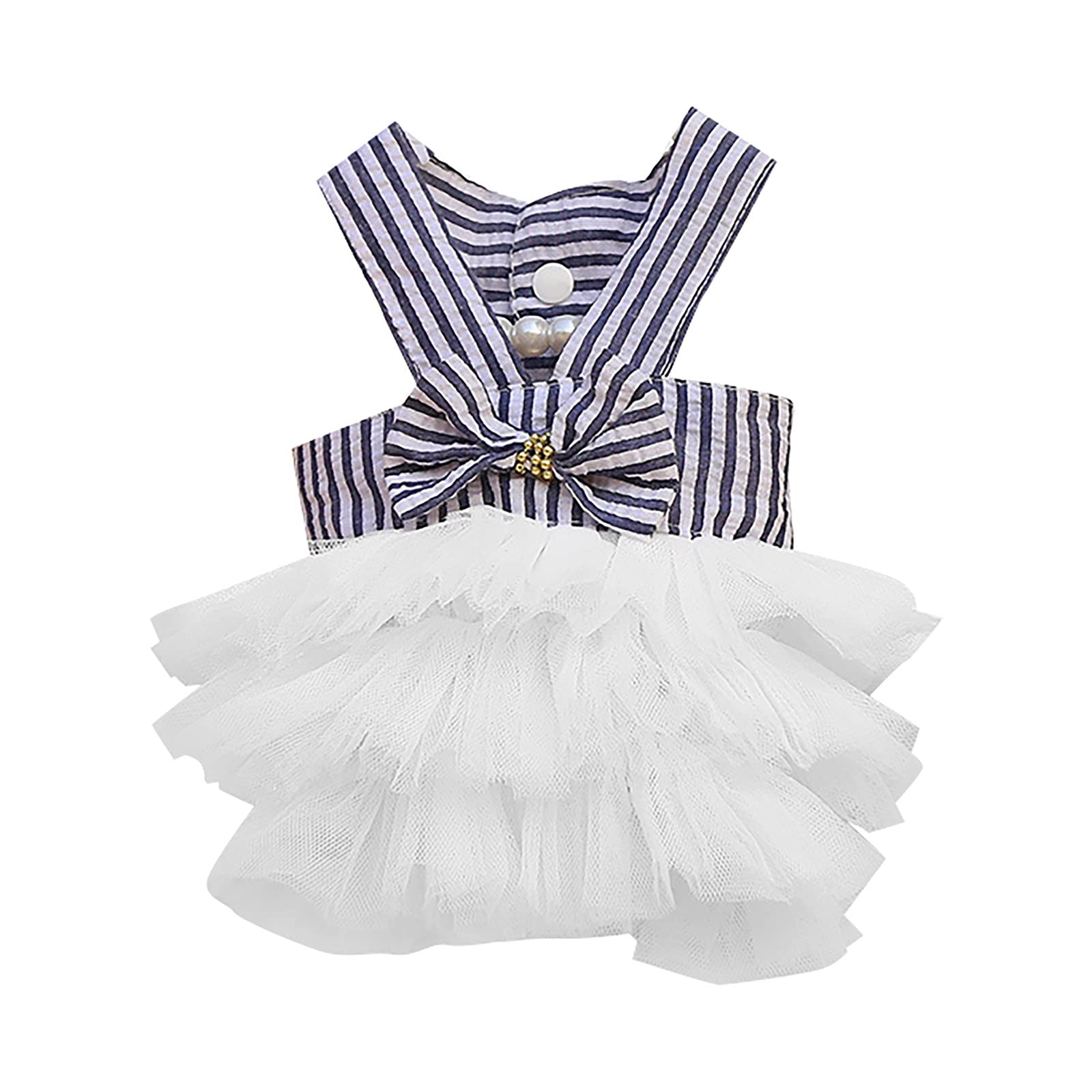 Cowboy Dog Skirt & Princess Bubble Dress - Extra Small Pet Clothes for Puppies & Cats | Christmas Sweaters for Dogs & Kittens | Perfect for Holiday Photos, Parties & Festive Celebrations