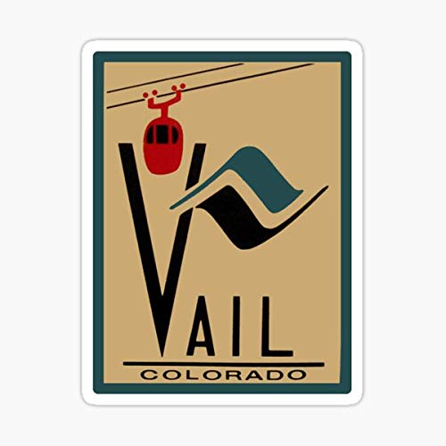 Vintage Colorado Travel Decal Sticker - Waterproof Vinyl Sticker for Cars, Trucks, Laptops, Windows & Walls - Perfect for Road Trips, Outdoor Adventures & Travel Enthusiasts